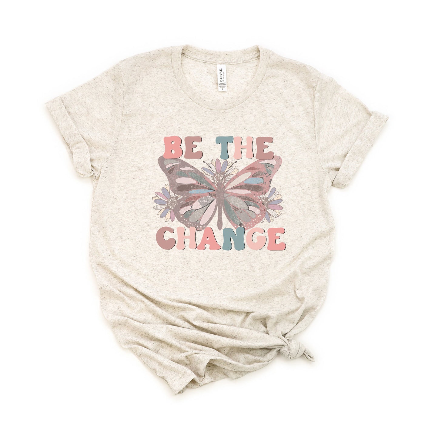 Be The Change Butterfly | Short Sleeve Graphic Tee