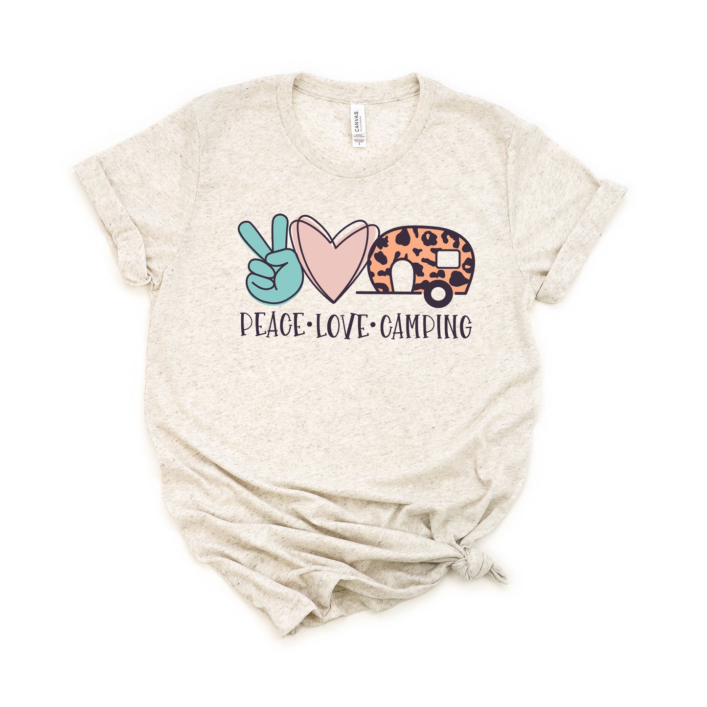 Peace Love Camping | Short Sleeve Graphic Tee