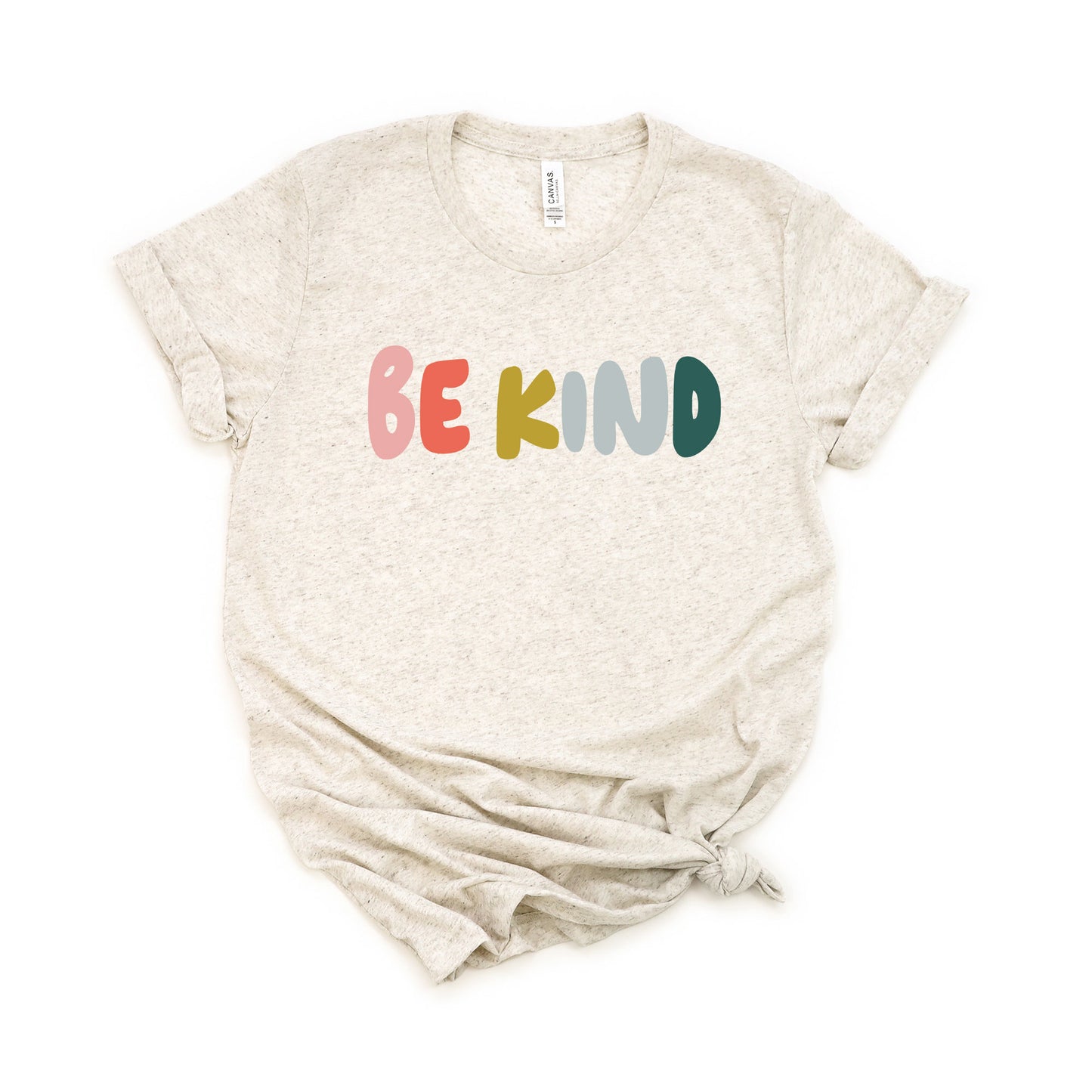Be Kind Bold Colorful | Short Sleeve Graphic Tee