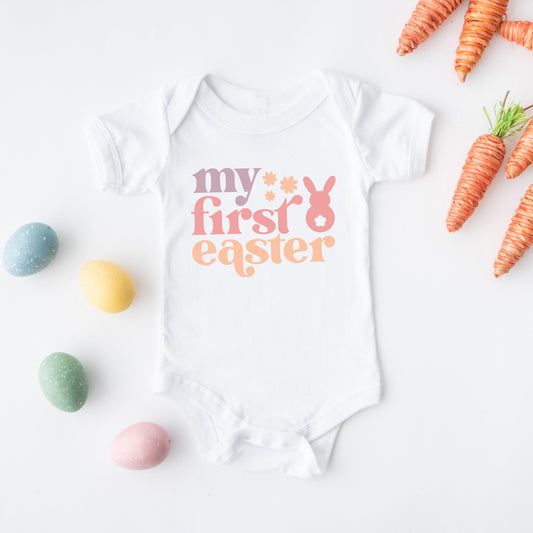 My First Easter | Baby Graphic Short Sleeve Bodysuit