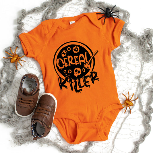 Cereal Killer | Baby Graphic Short Sleeve Bodysuit