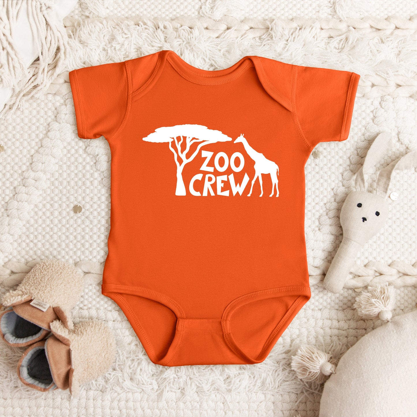 Zoo Crew | Baby Graphic Short Sleeve Bodysuit