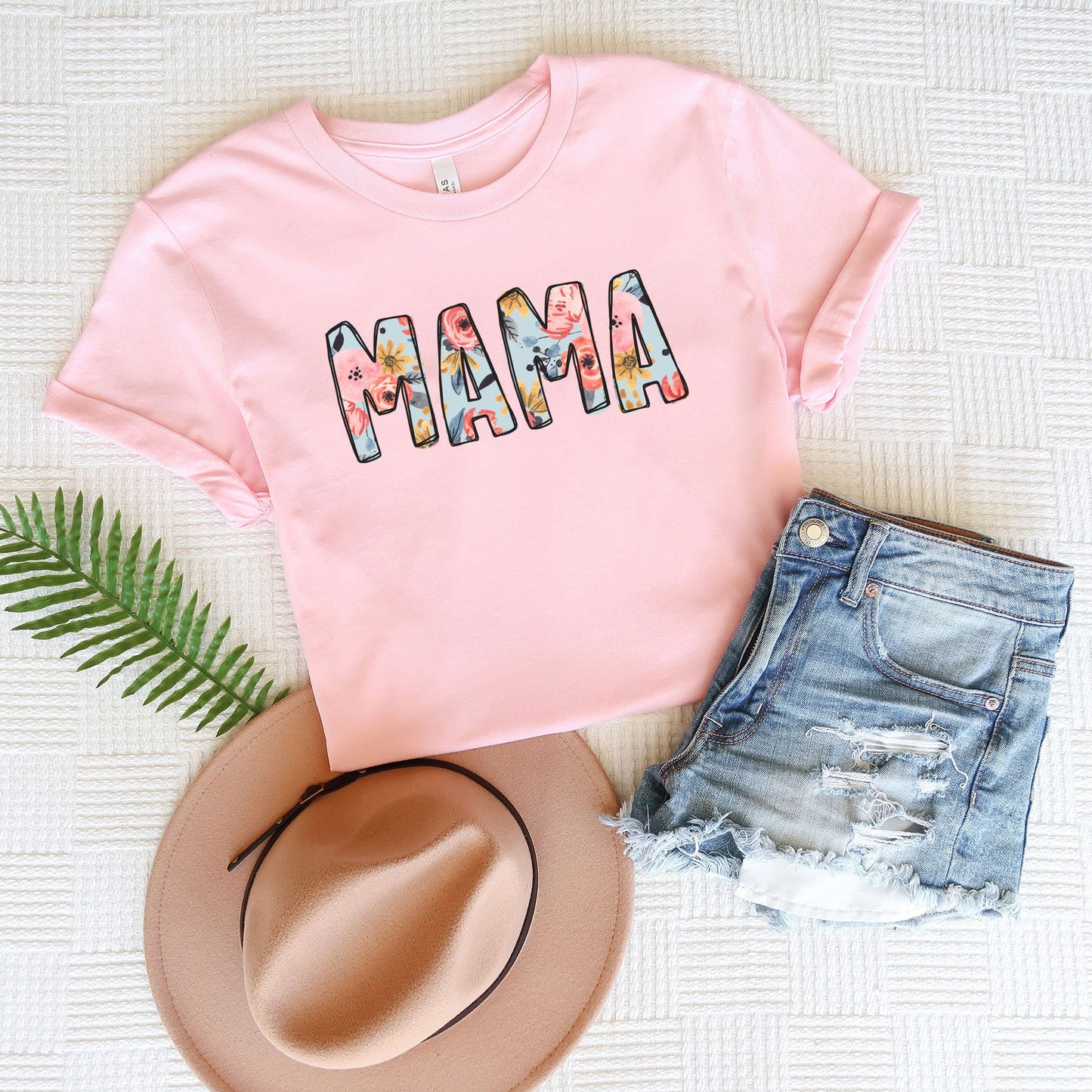 Mama Summer Floral | Short Sleeve Graphic Tee