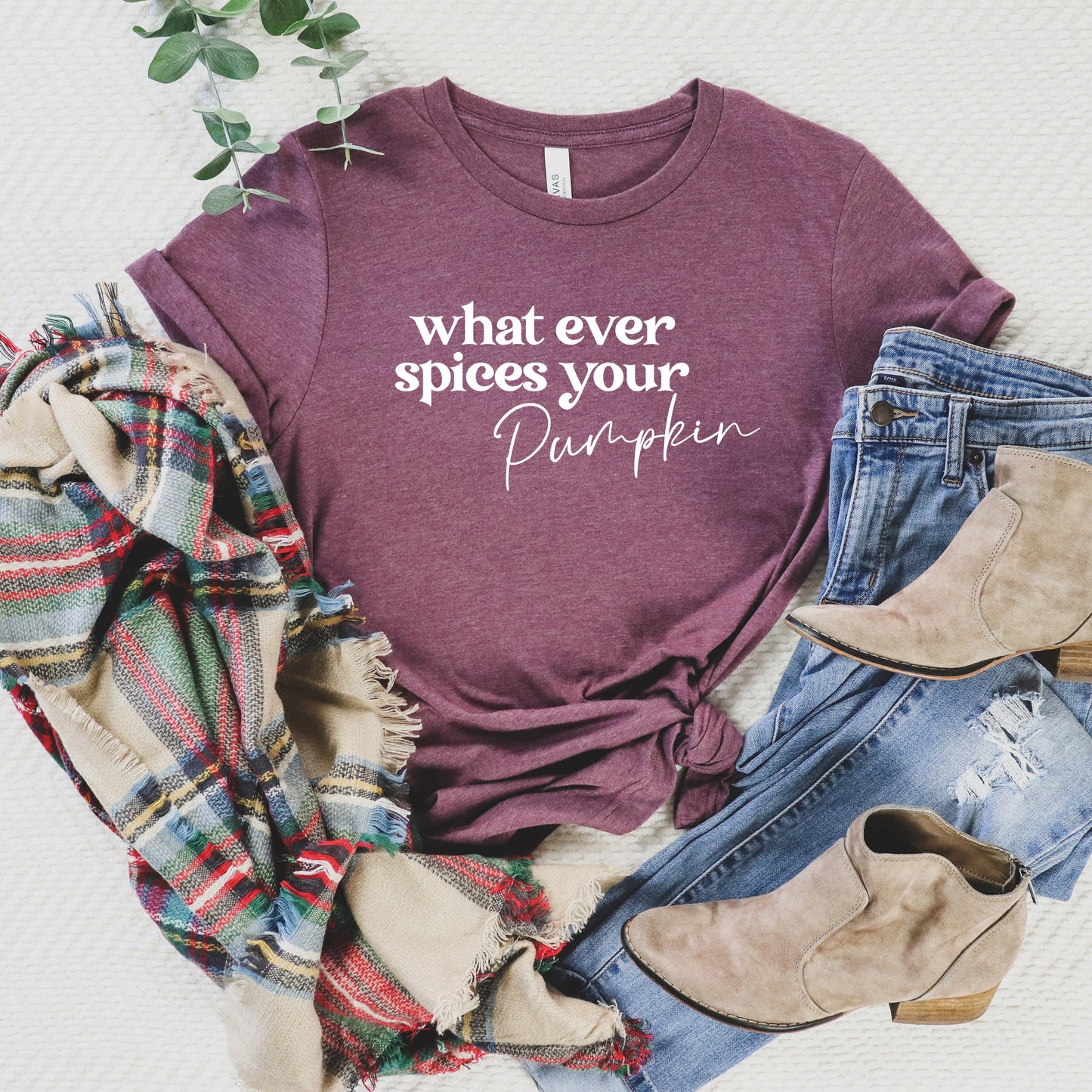 Whatever Spices Your Pumpkin | Short Sleeve Graphic Tee