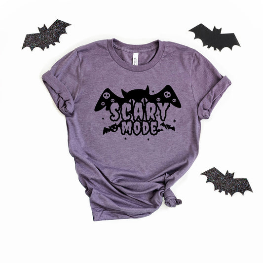 Scary Mode Bat | Short Sleeve Crew Neck