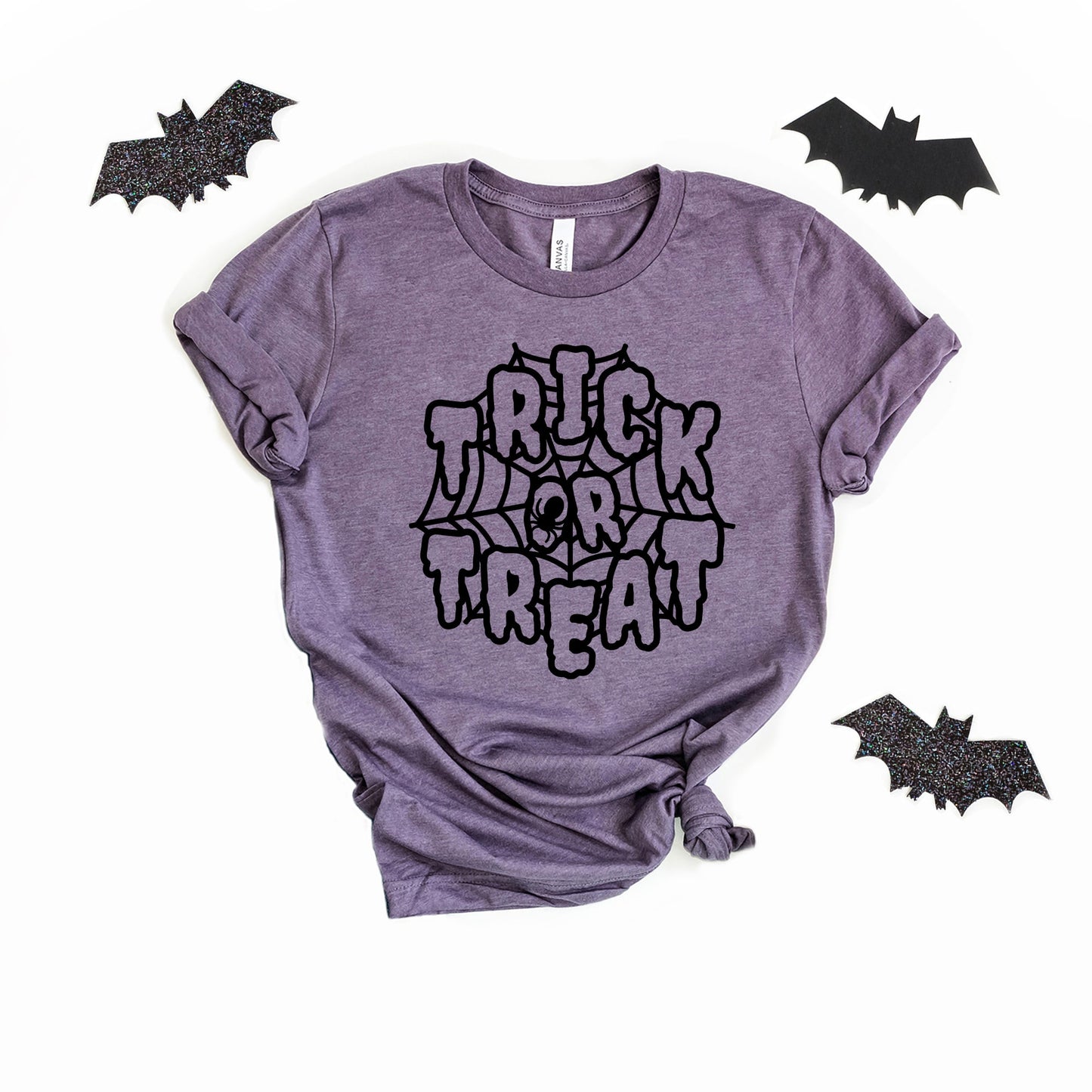 Trick Or Treat Web | Short Sleeve Crew Neck