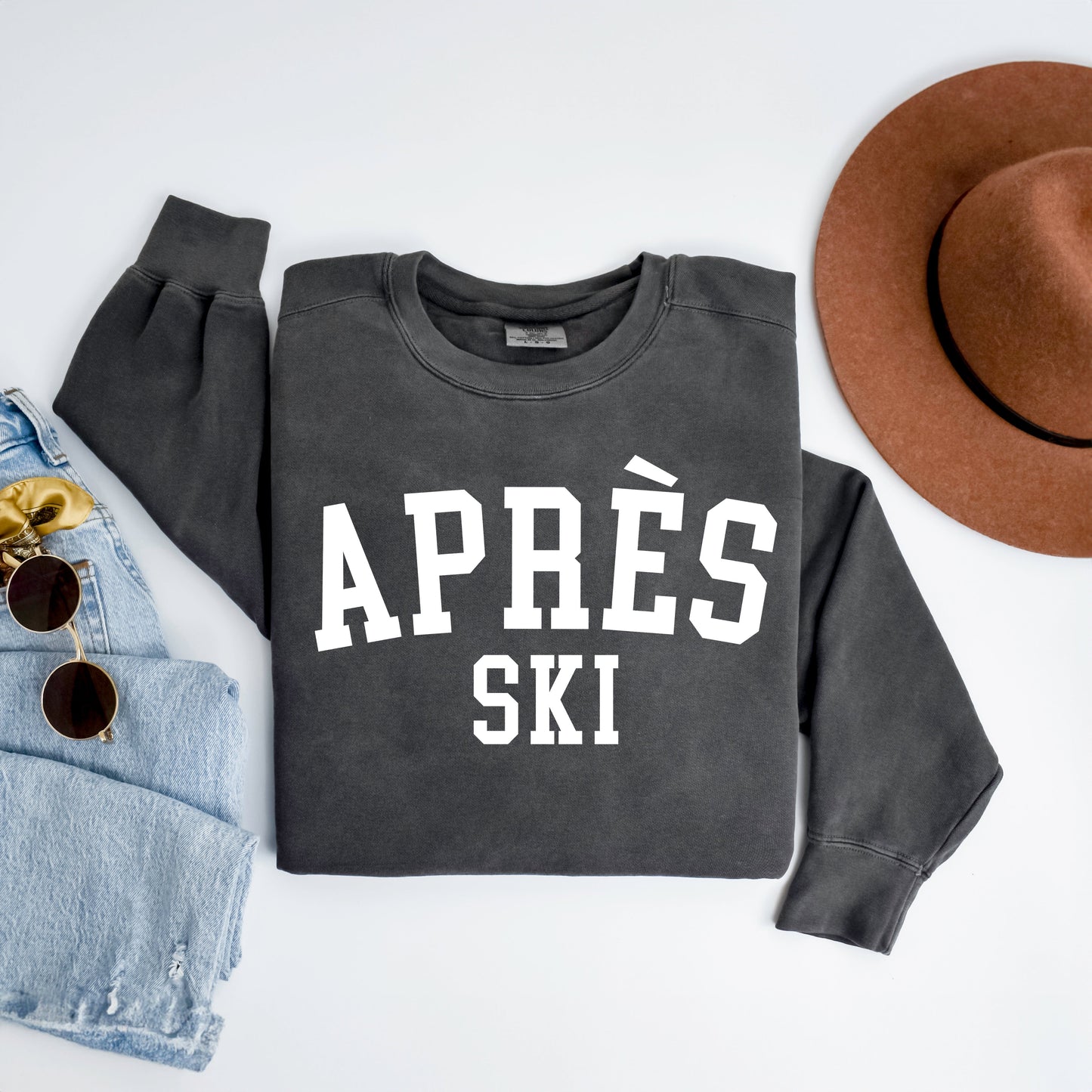 Apres Ski University | Garment Dyed Sweatshirt