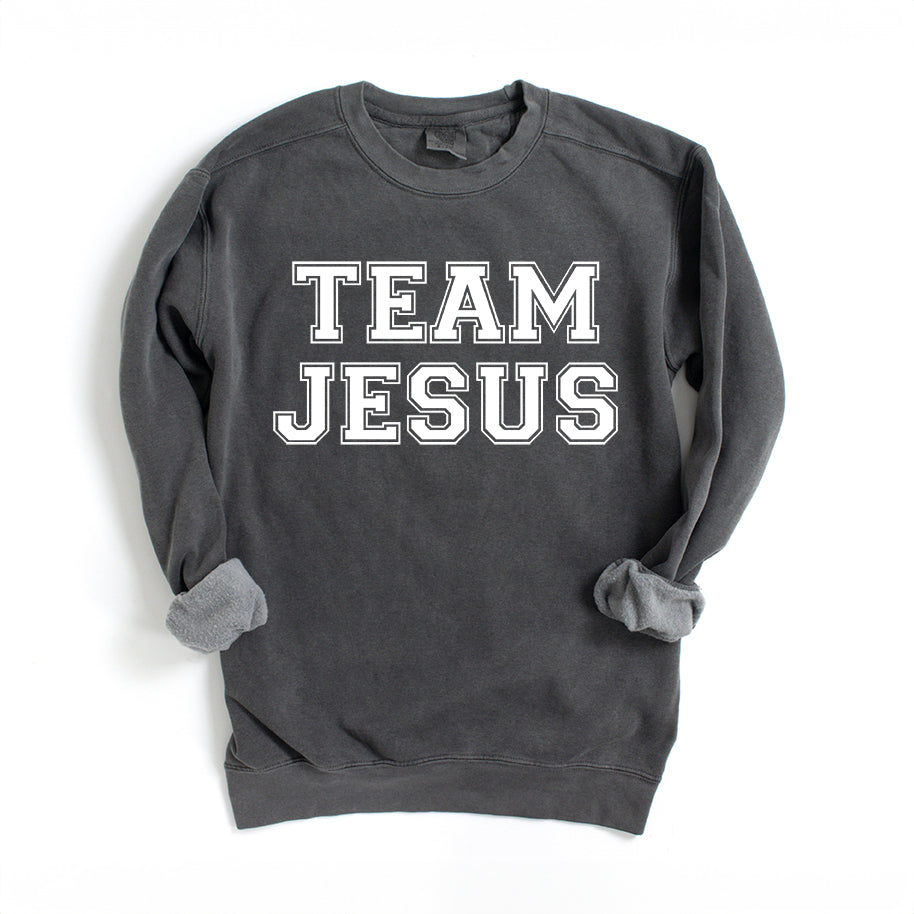 Team Jesus | Garment Dyed Sweatshirt
