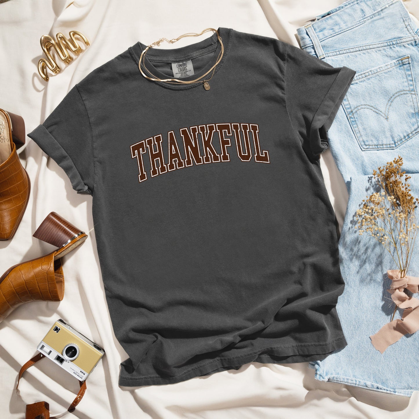 Thankful Grunge | Garment Dyed Tee