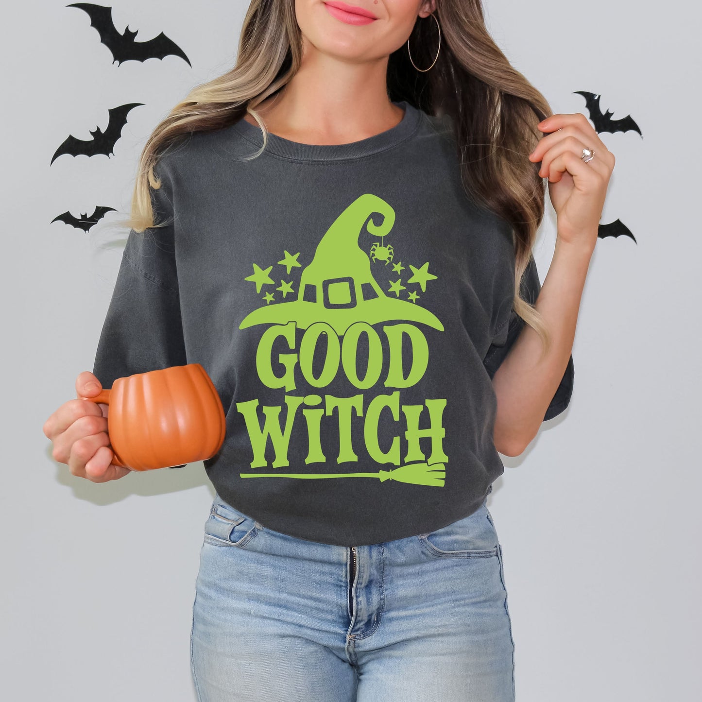 Good W Broom | Garment Dyed Tee