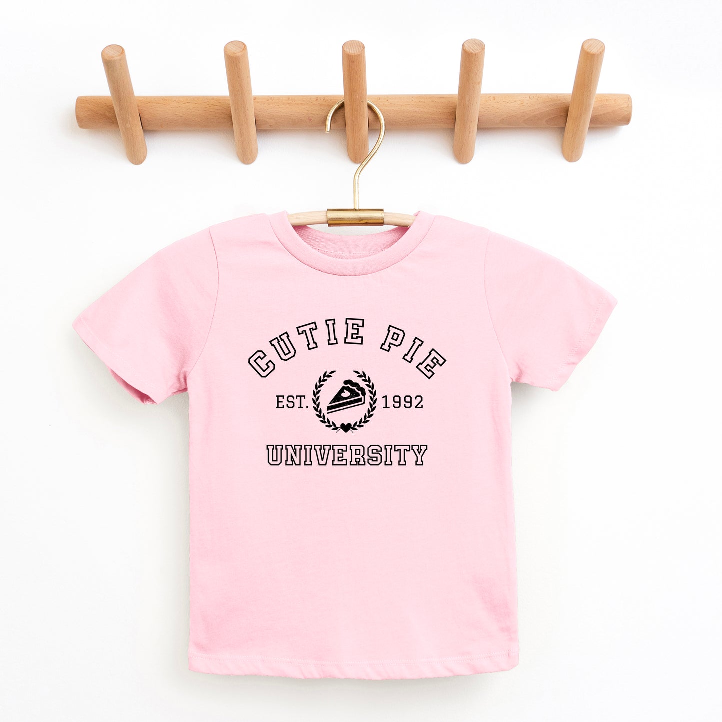 Cutie Pie University | Toddler Graphic Short Sleeve Tee