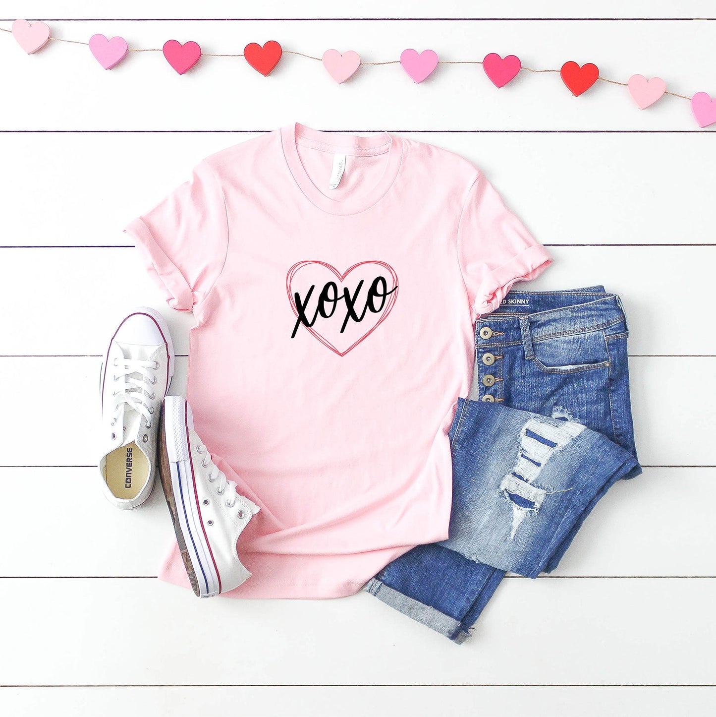 XOXO Heart | Short Sleeve Graphic Tee