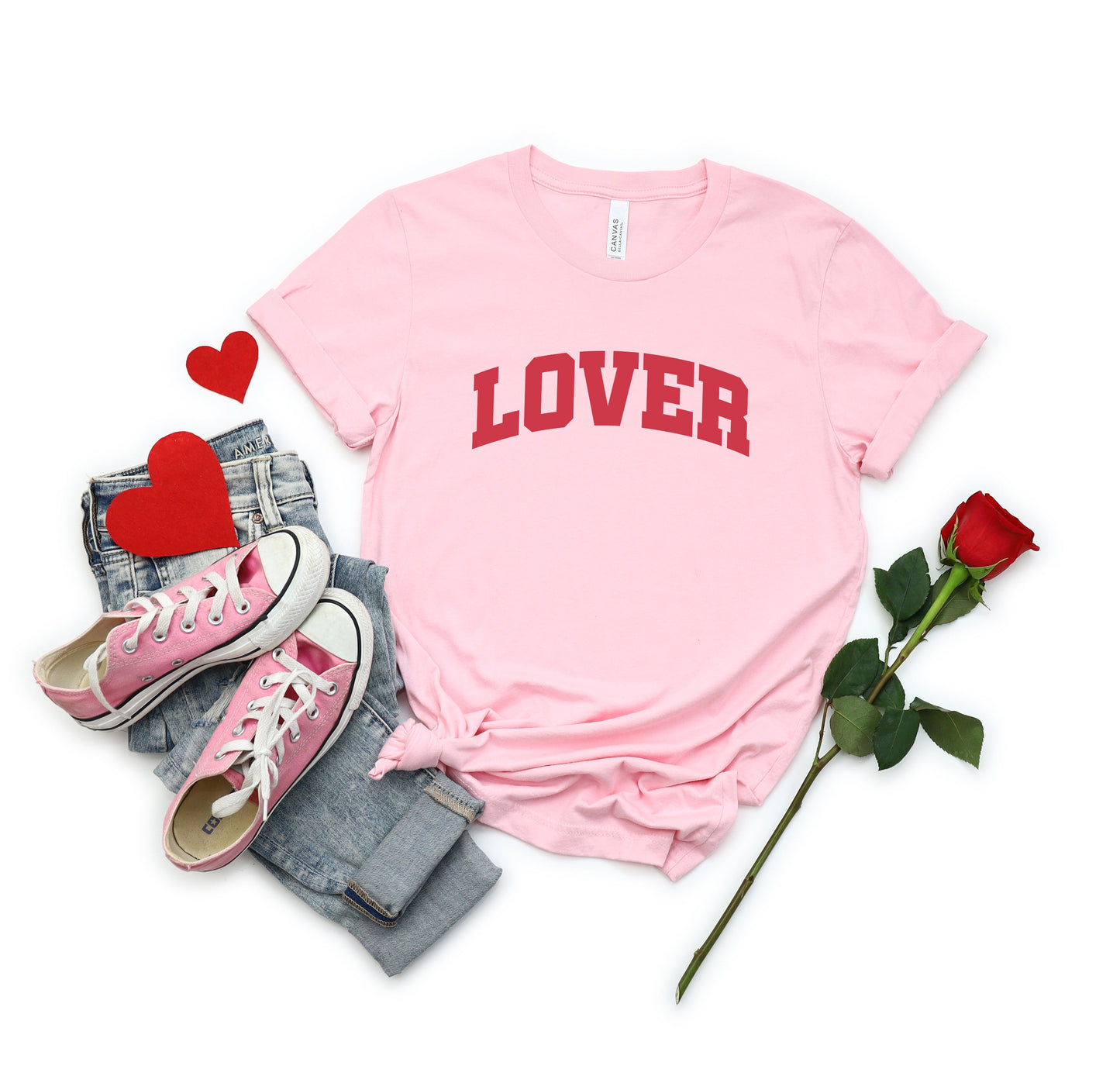 Lover Varsity | Short Sleeve Graphic Tee