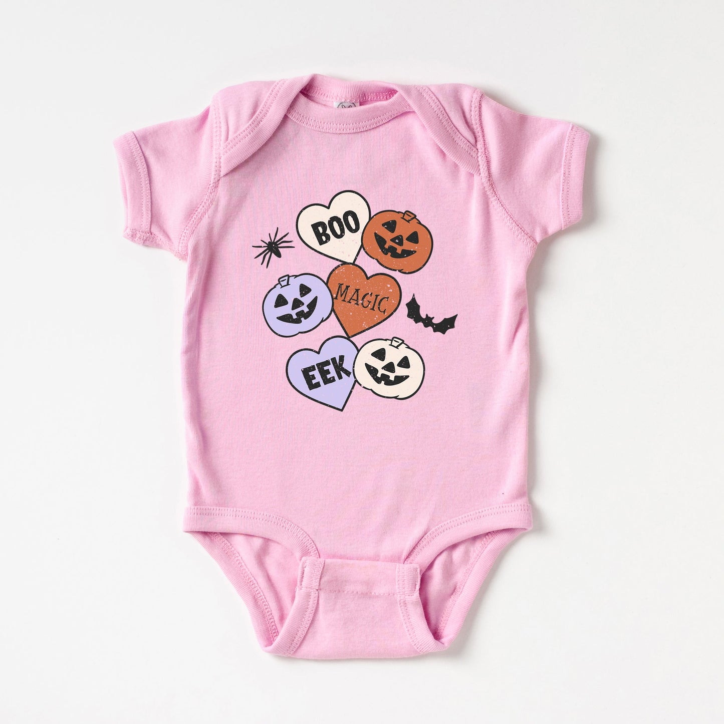Boo Magic Eek | Baby Graphic Short Sleeve Bodysuit