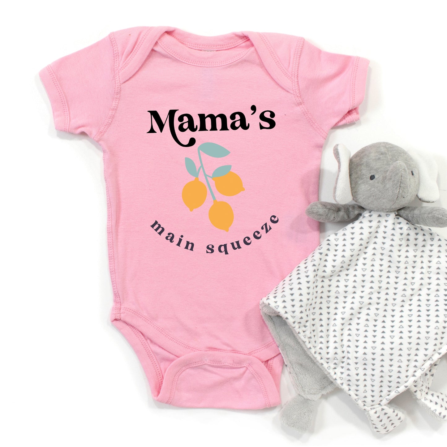 Mama's Main Squeeze | Baby Graphic Short Sleeve Bodysuit