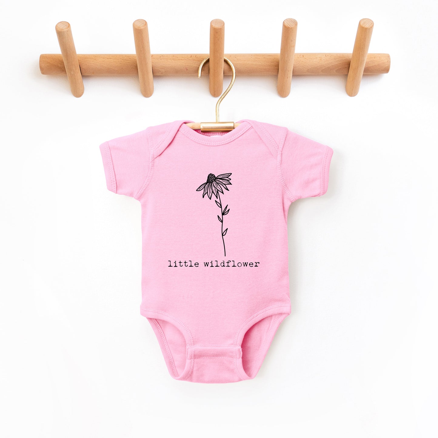 Little Wildflower | Baby Graphic Short Sleeve Bodysuit