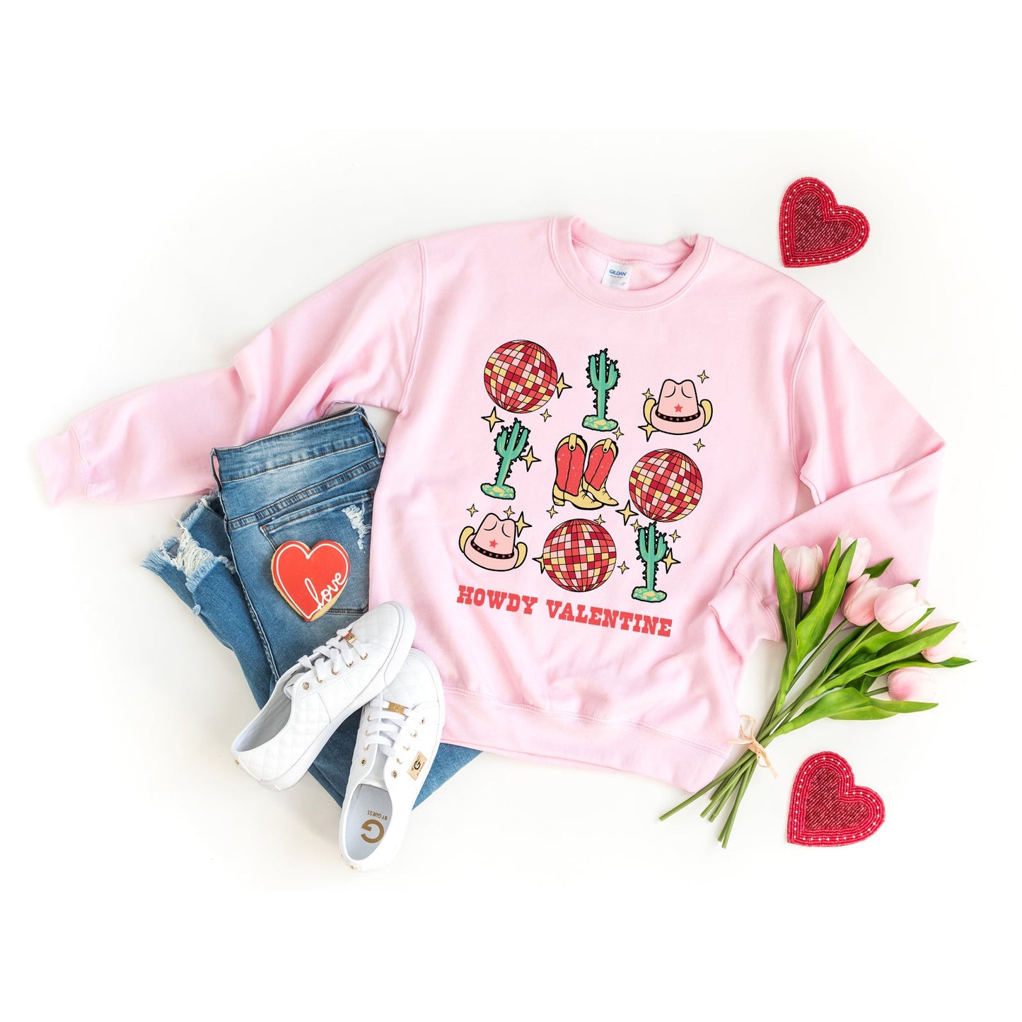 Cowgirl Valentine Disco | Sweatshirt