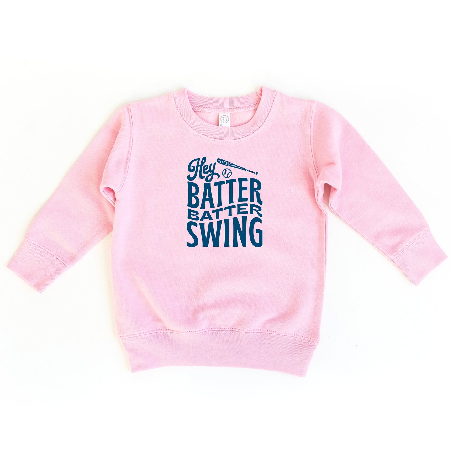 Hey Batter Batter Wavy | Toddler Sweatshirt