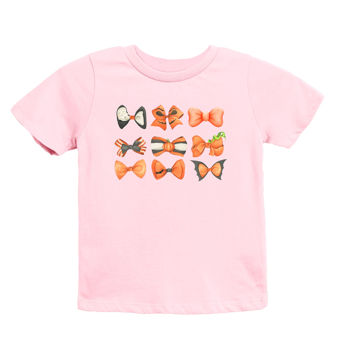 Coquette Girl Halloween Bow Chart | Youth Graphic Short Sleeve Tee