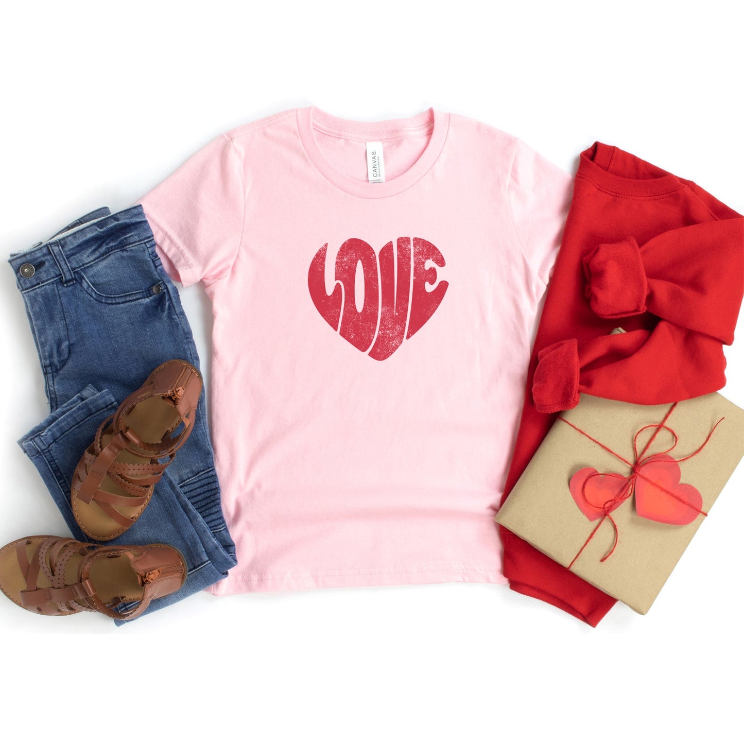 Love Heart | Youth Short Sleeve Crew Neck