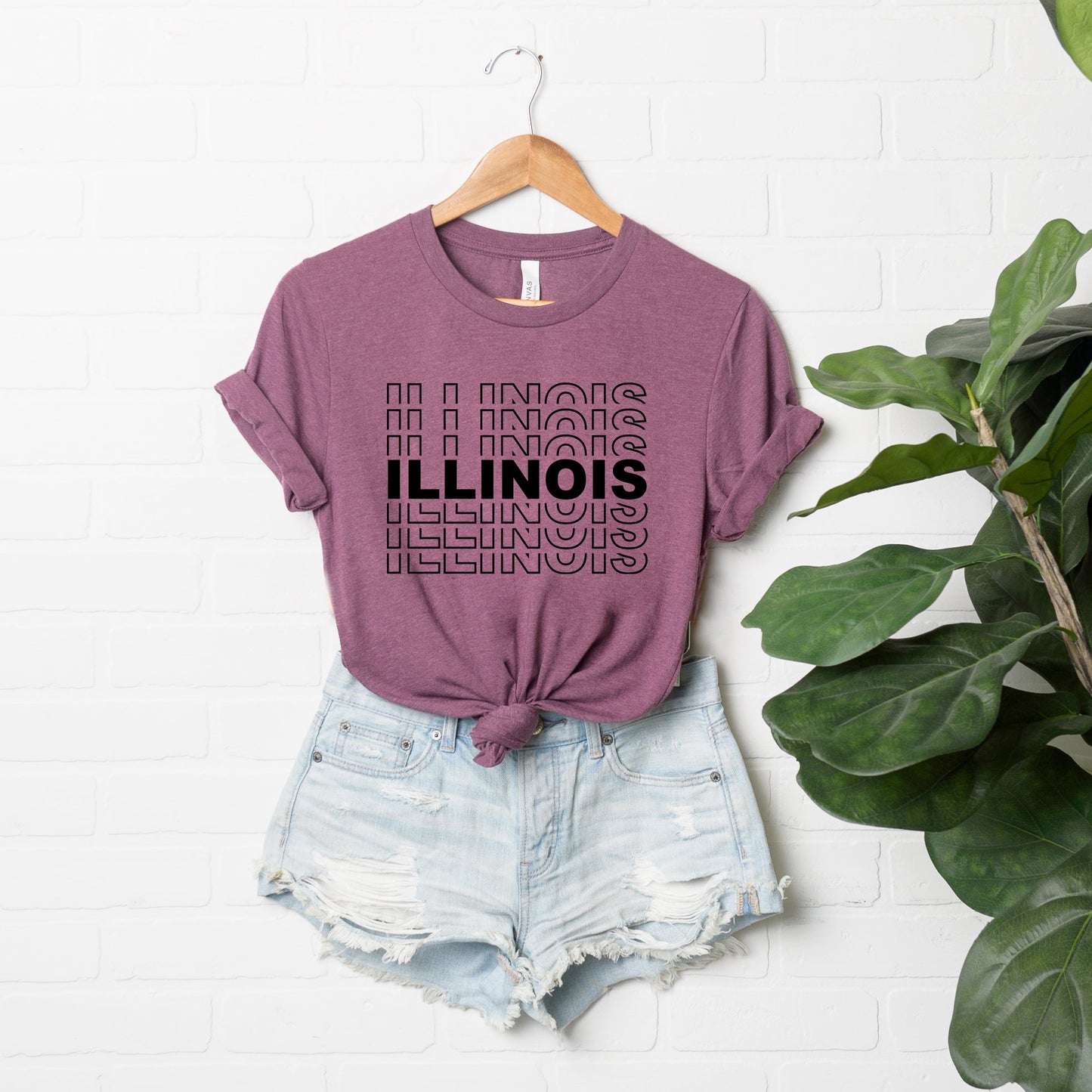 Illinois | Short Sleeve Graphic Tee