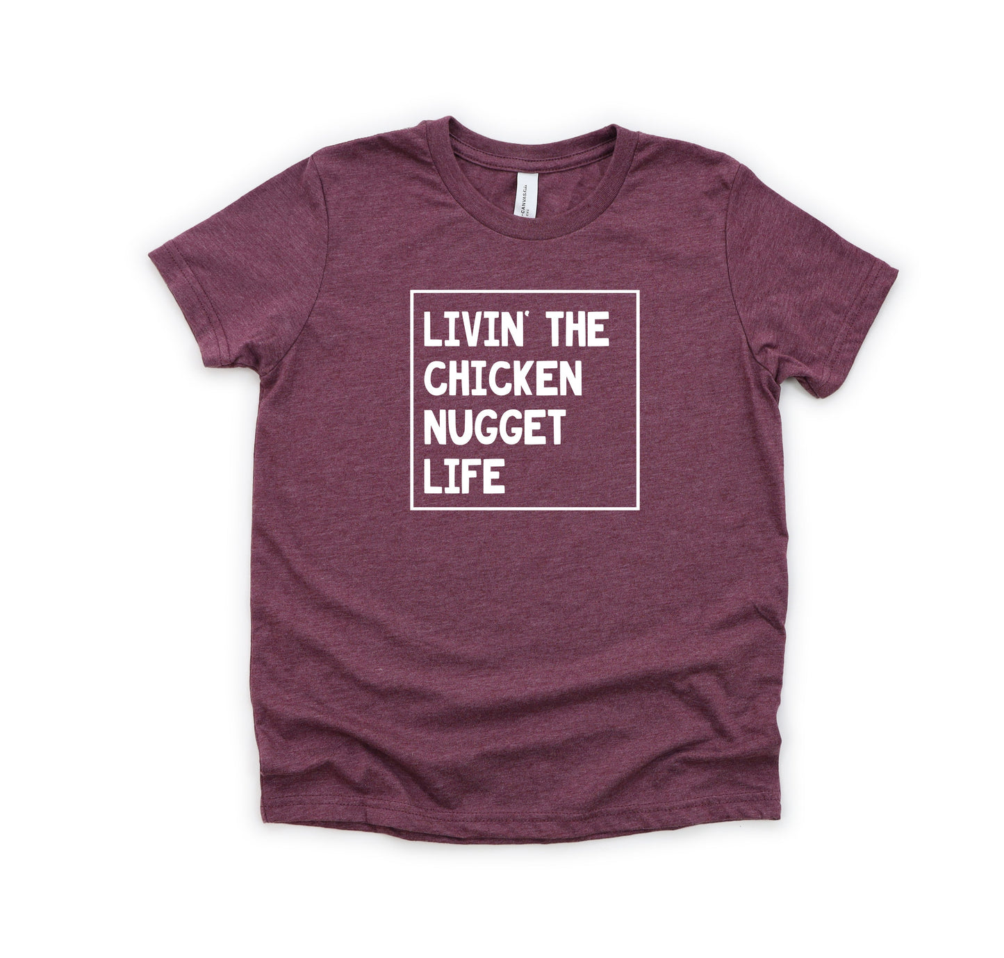Chicken Nugget Life | Youth Short Sleeve Crew Neck