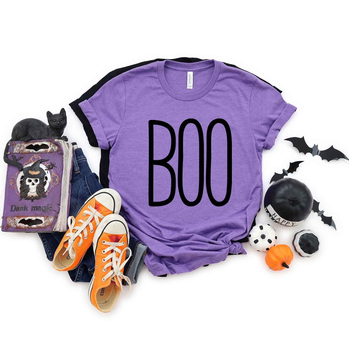 Boo Word | Short Sleeve Crew Neck