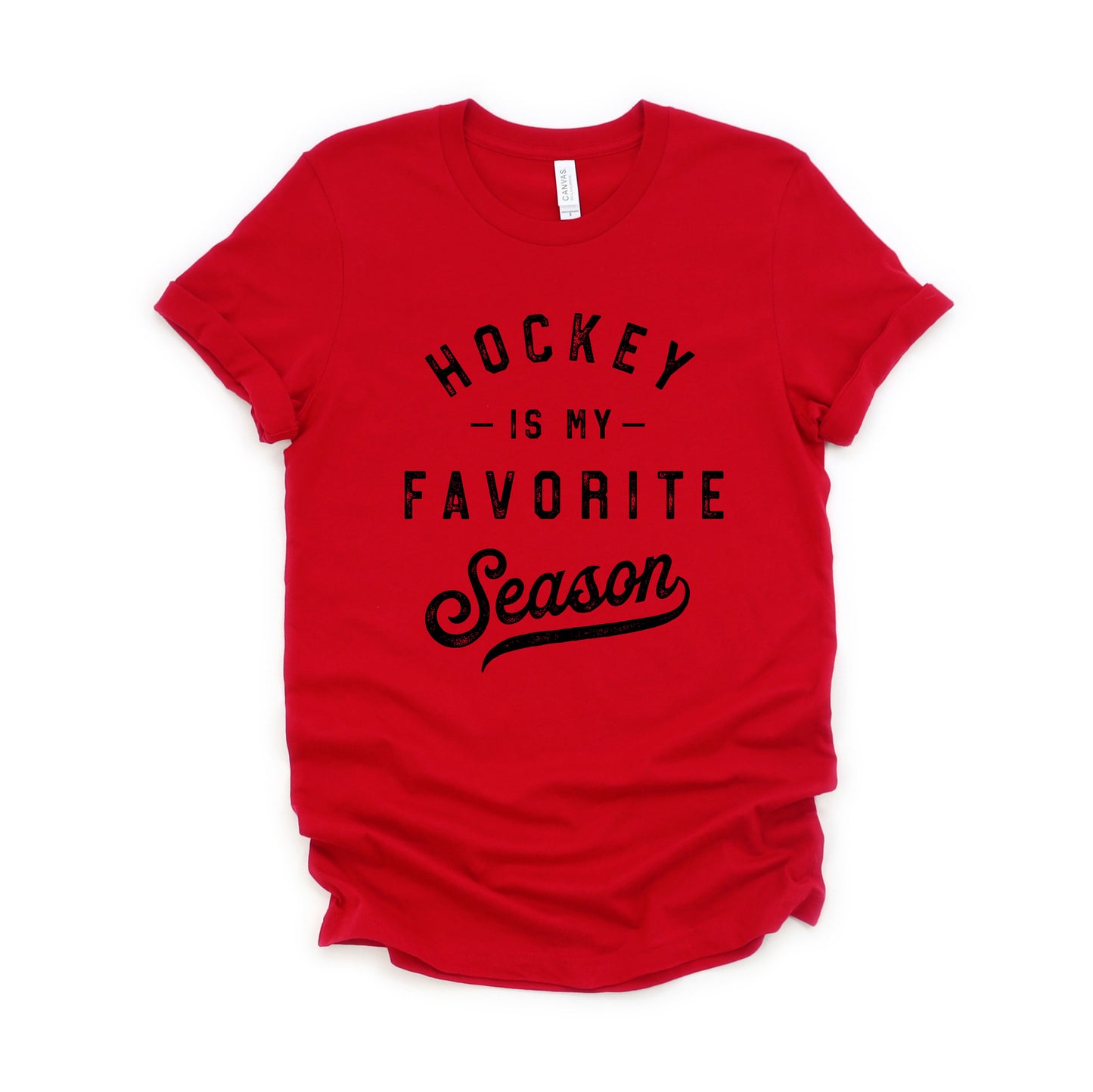 Hockey Is My Favorite Season | Short Sleeve Graphic Tee
