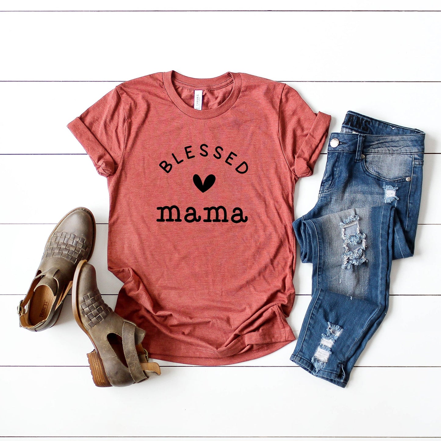 Bless Mama Heart | Short Sleeve Graphic Tee