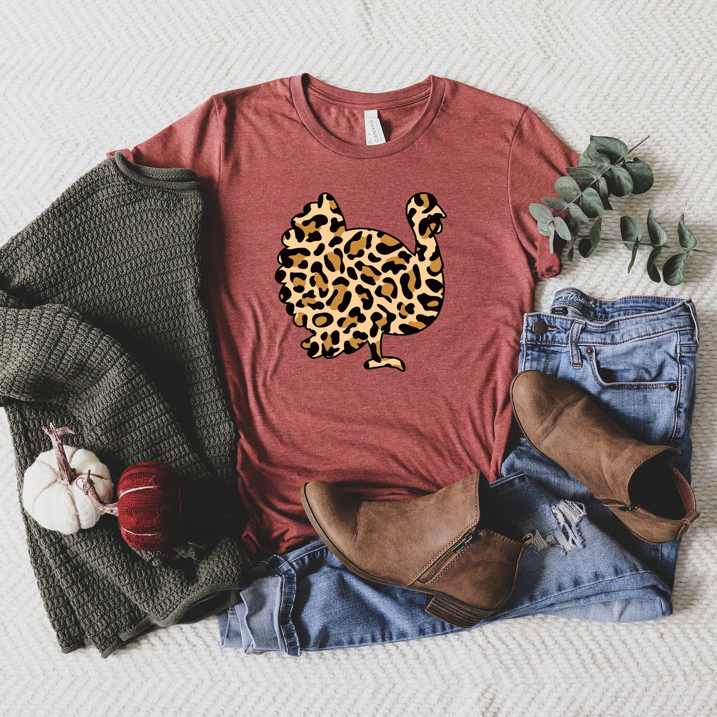 Leopard Turkey | Short Sleeve Graphic Tee