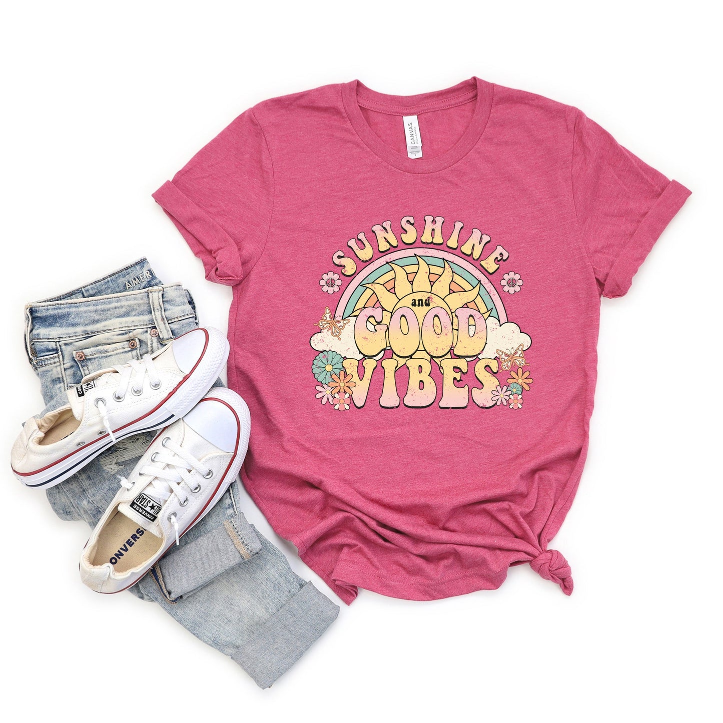 Good Vibes Summer | Short Sleeve Graphic Tee