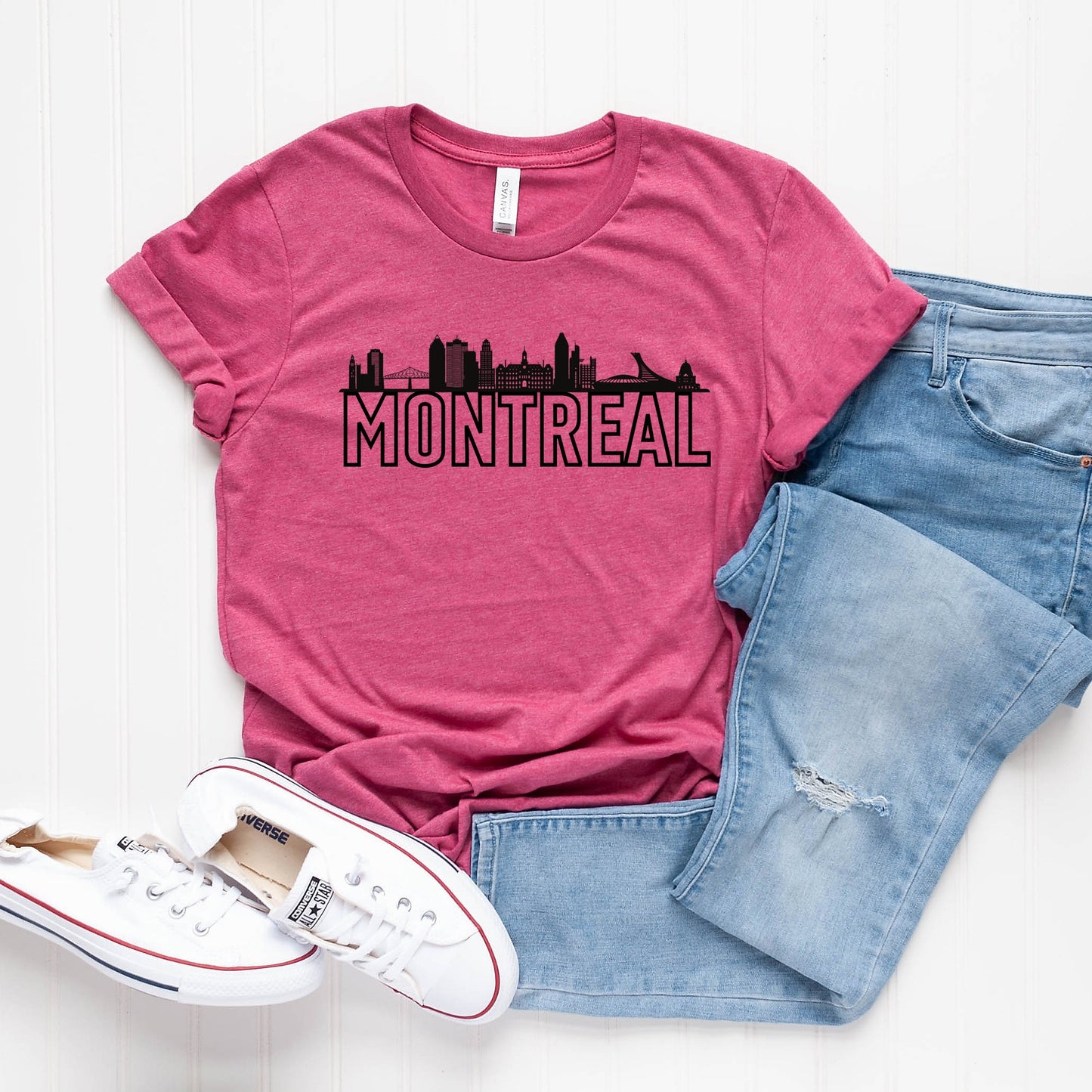 Montreal Buildings | Short Sleeve Crew Neck