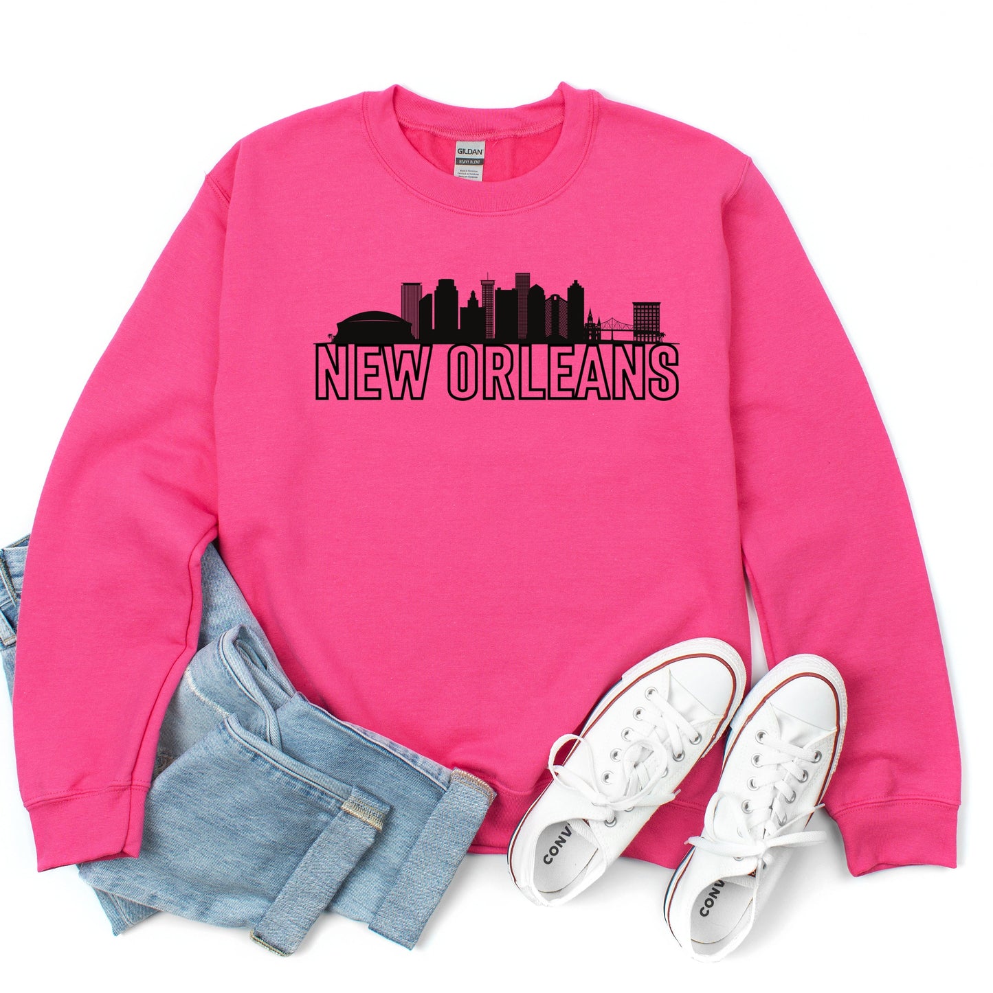 New Orleans Buildings | Sweatshirt