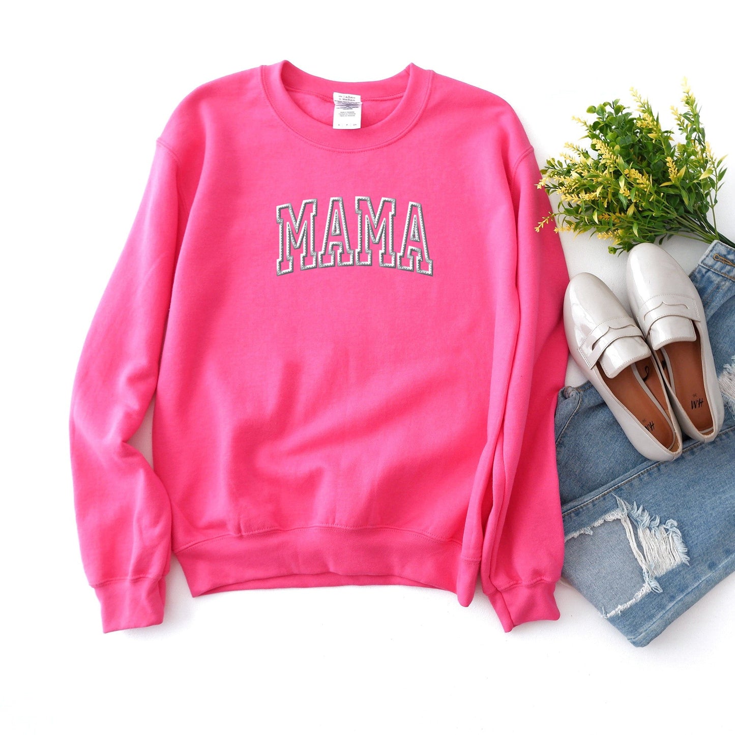 Embroidered Mama | Sweatshirt