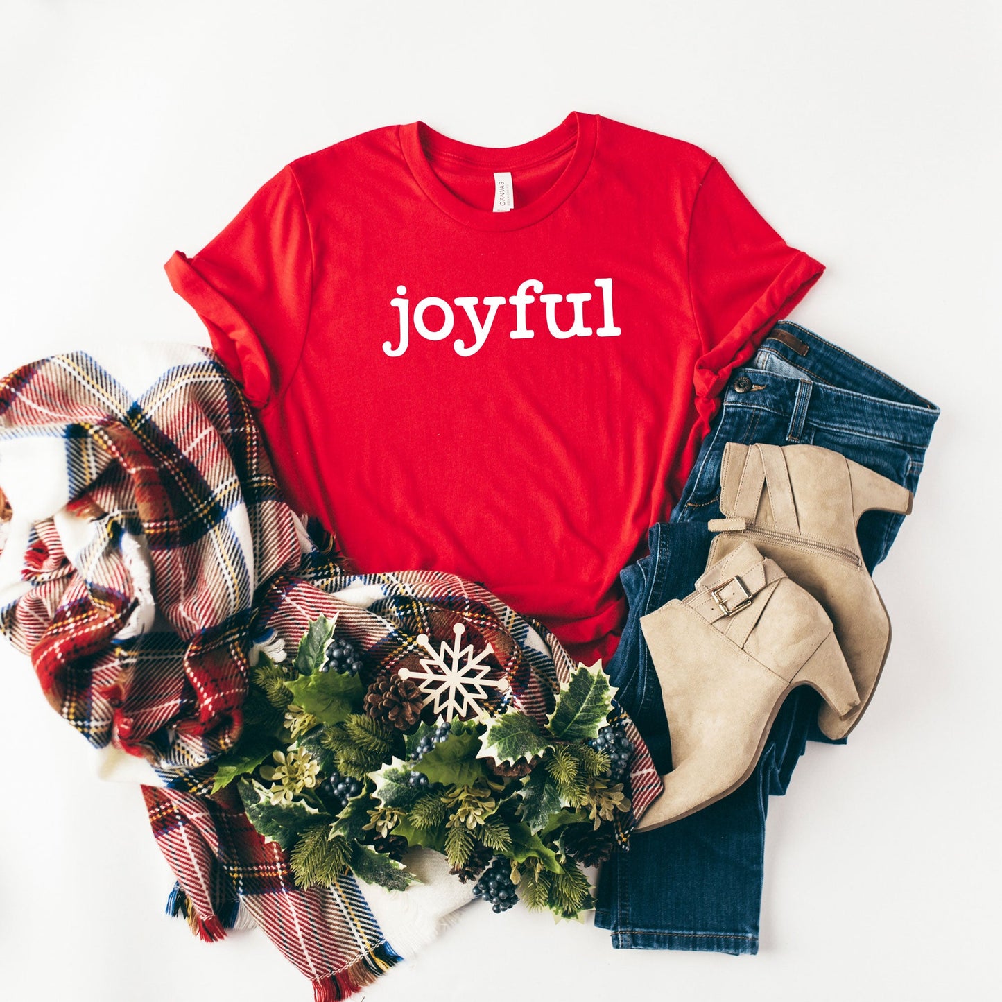 Joyful Bold | Short Sleeve Crew Neck