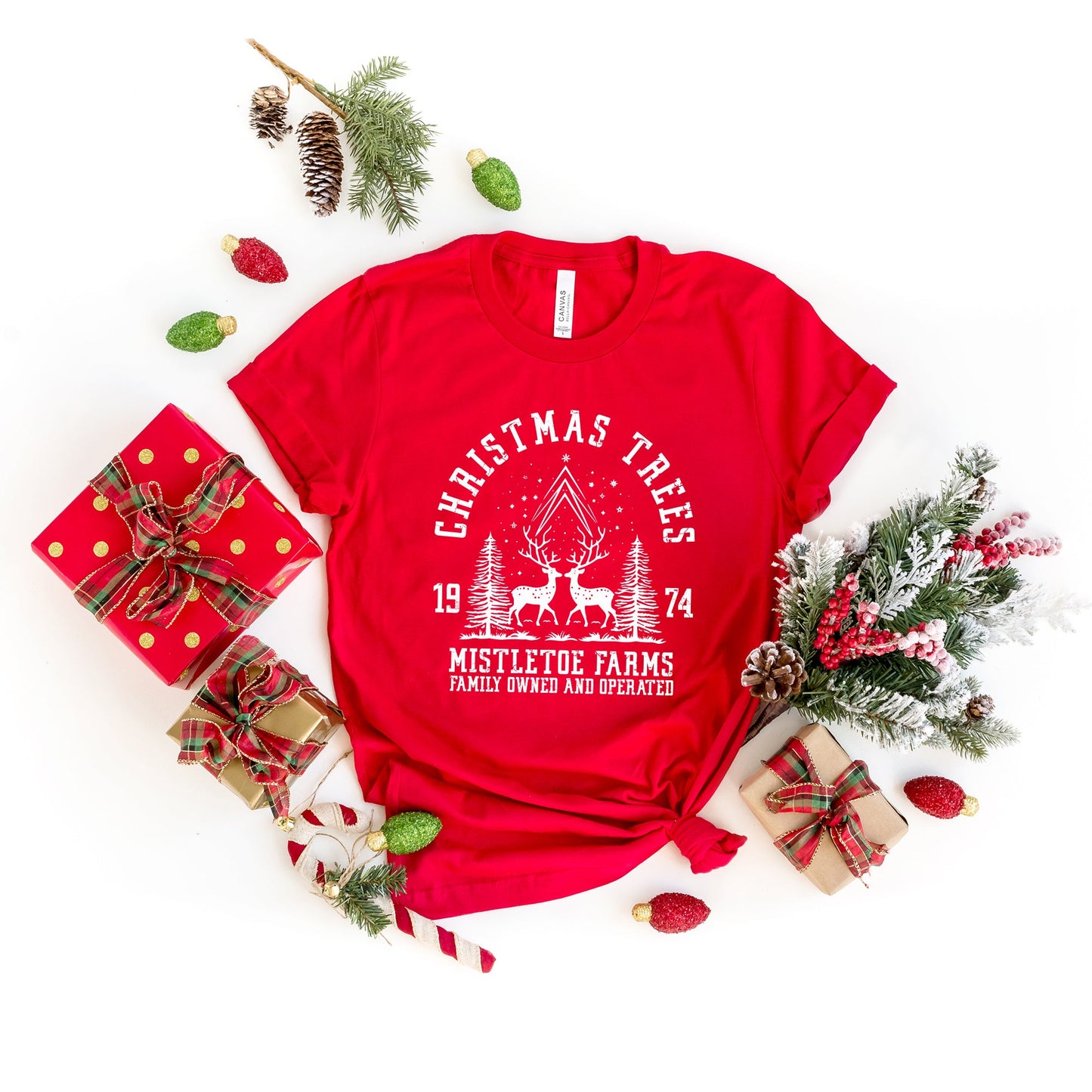 Mistletoe Farms 1974 | Short Sleeve Crew Neck