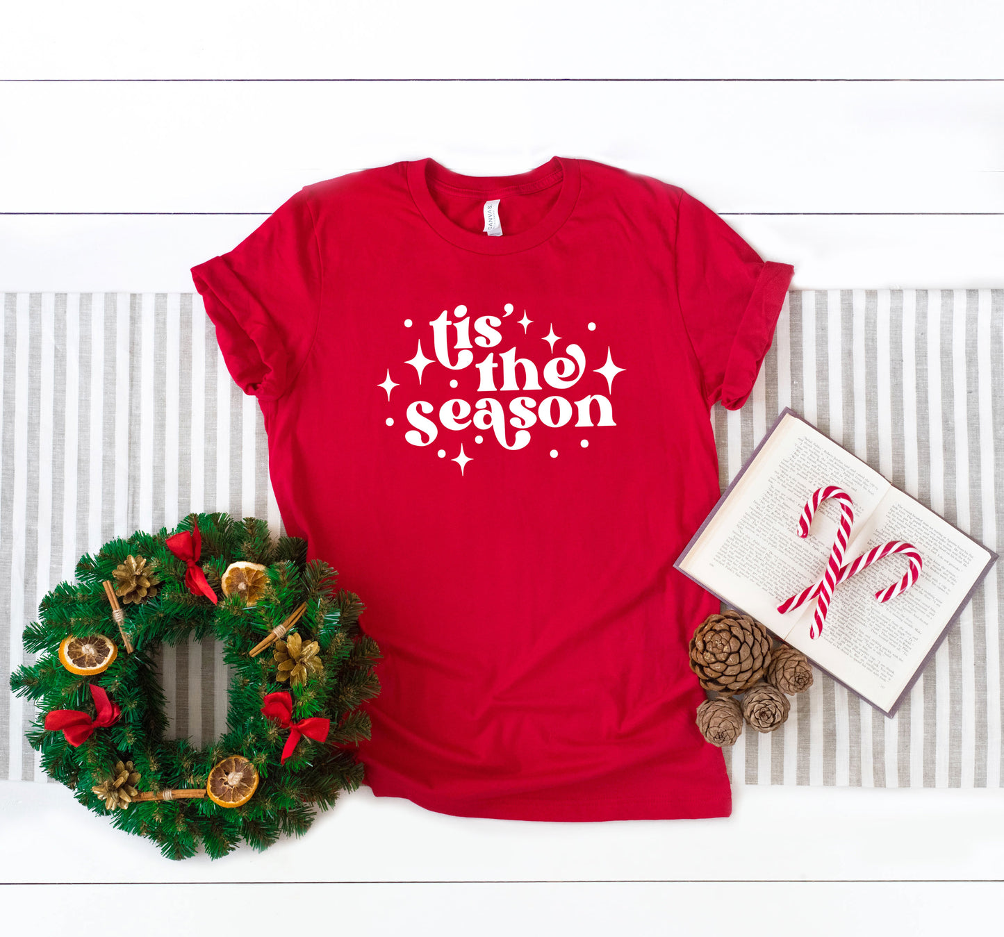 Whimsical Tis The Season | Short Sleeve Graphic Tee