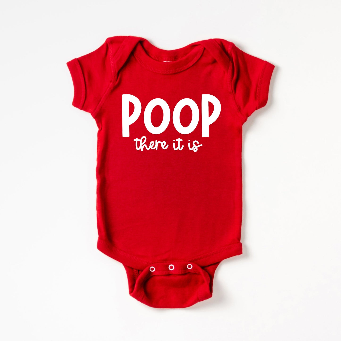 Poop There It Is | Baby Graphic Short Sleeve Bodysuit