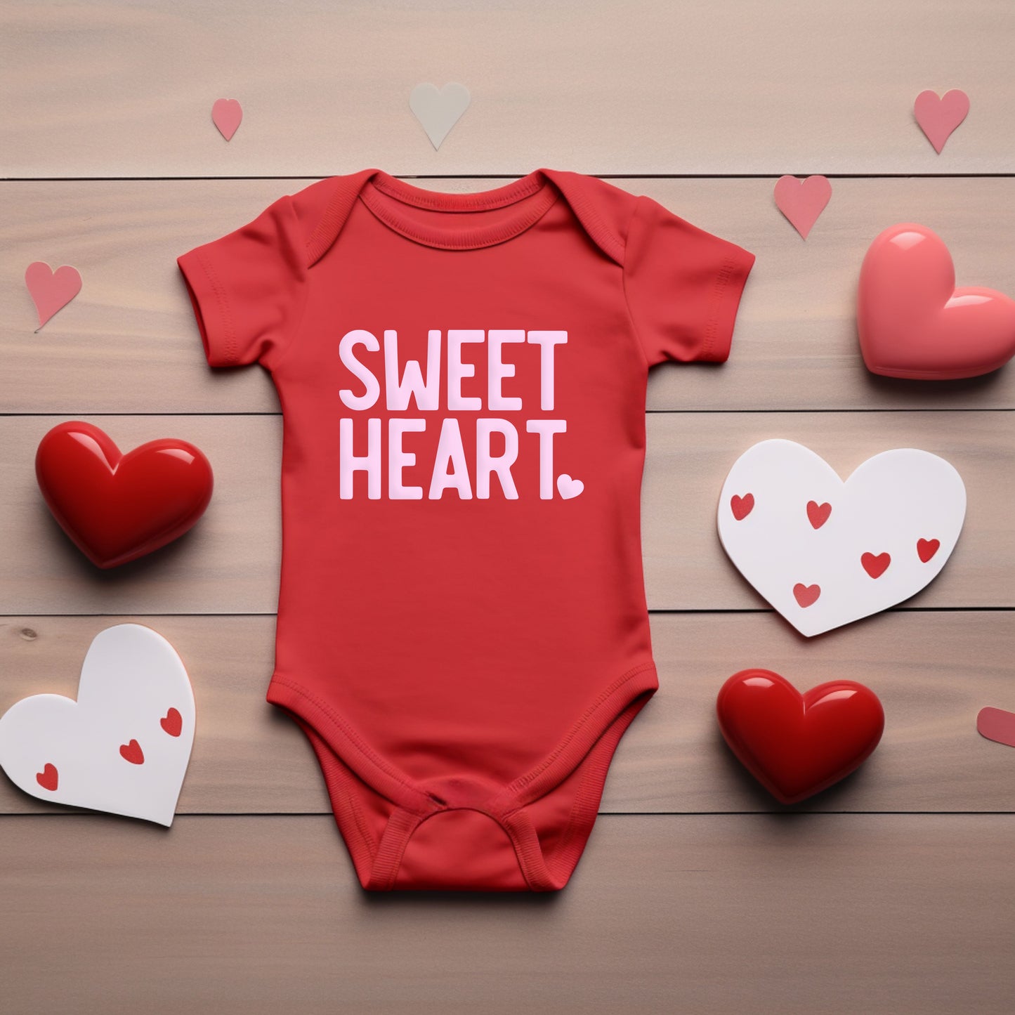 Sweetheart | Baby Graphic Short Sleeve Bodysuit