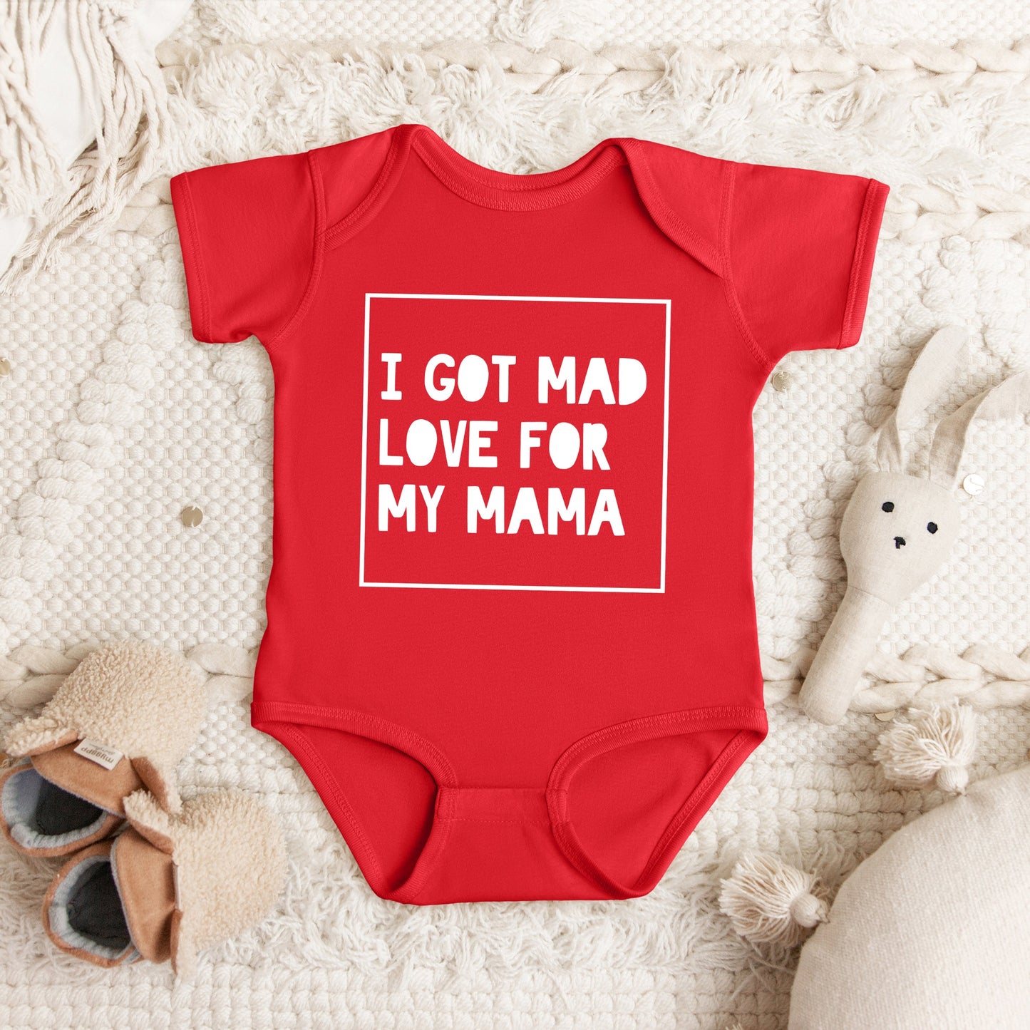Got Mad Love | Baby Graphic Short Sleeve Bodysuit