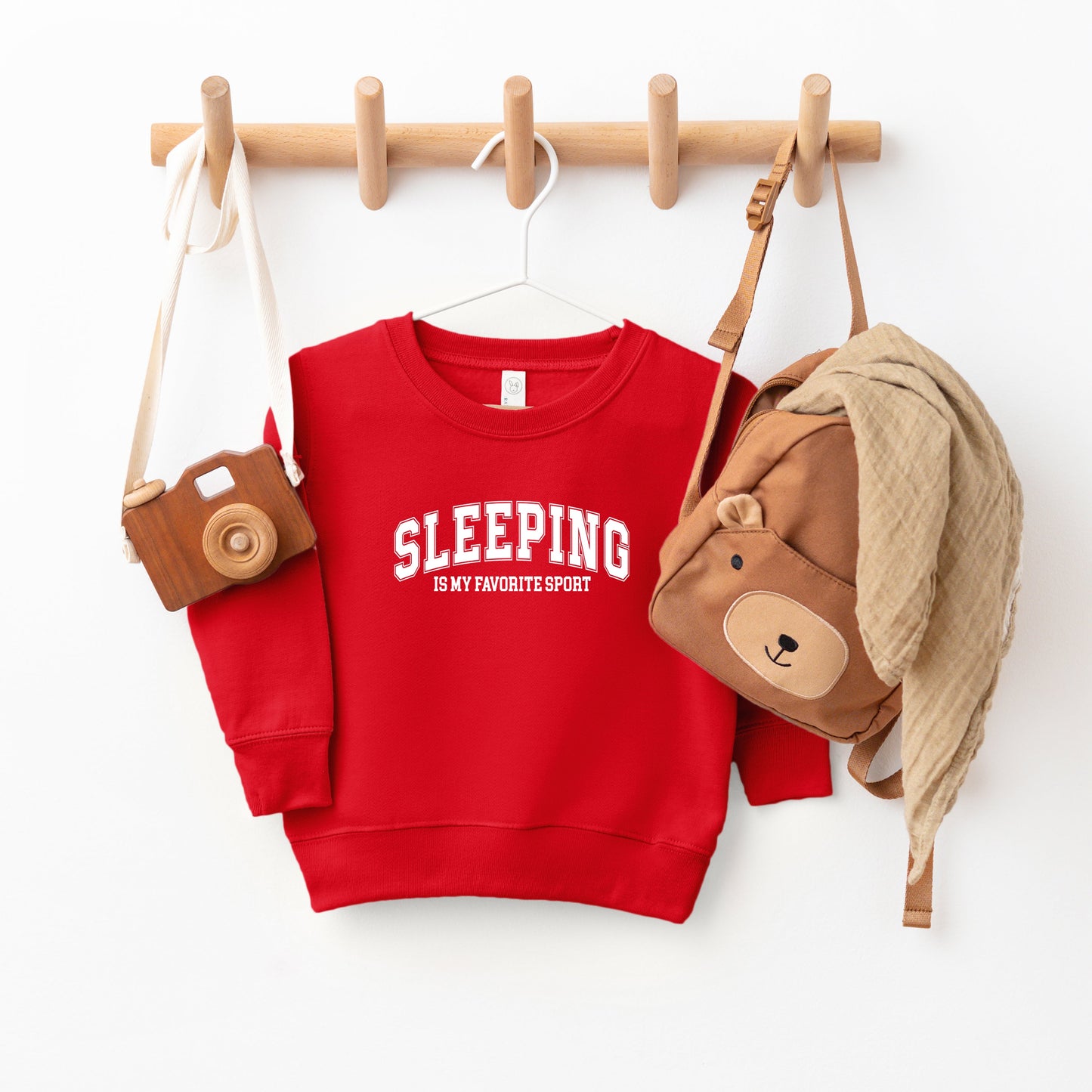 Sleeping is My Favorite Sport | Toddler Sweatshirt