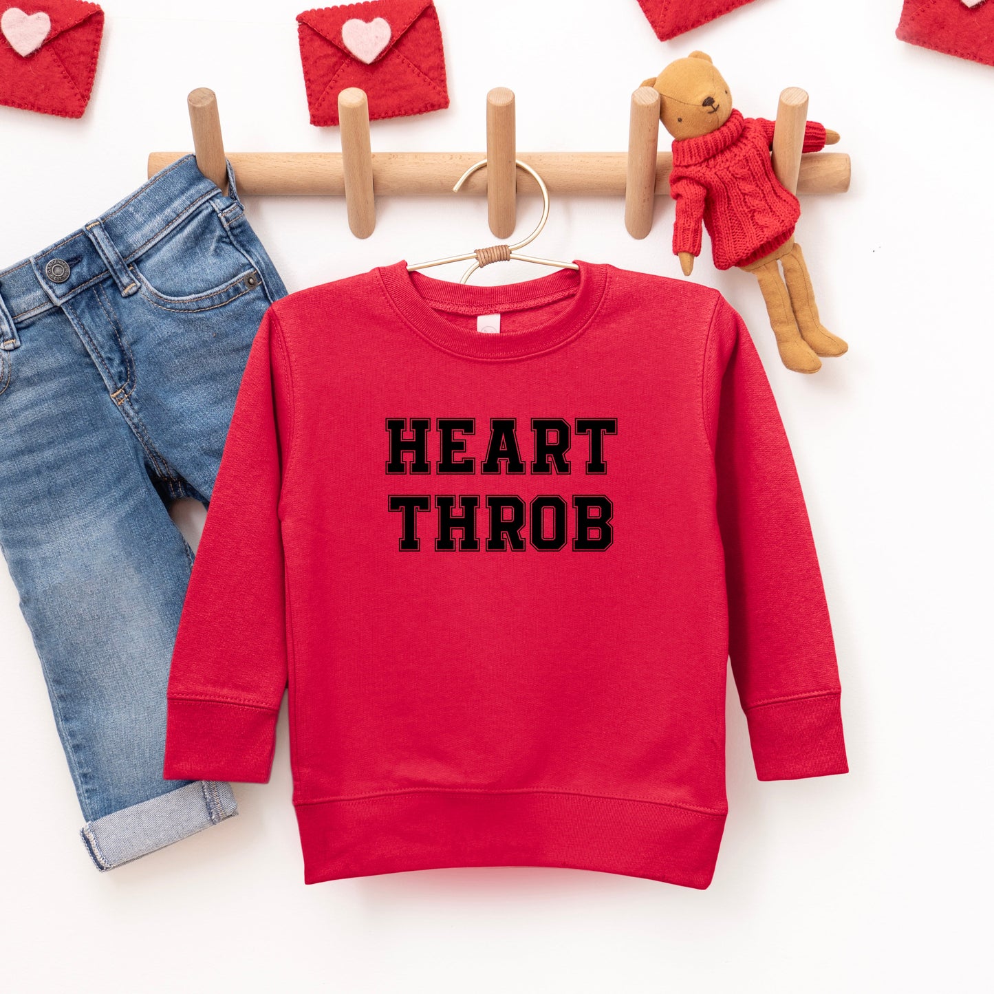 Heart Throb | Youth Graphic Sweatshirt