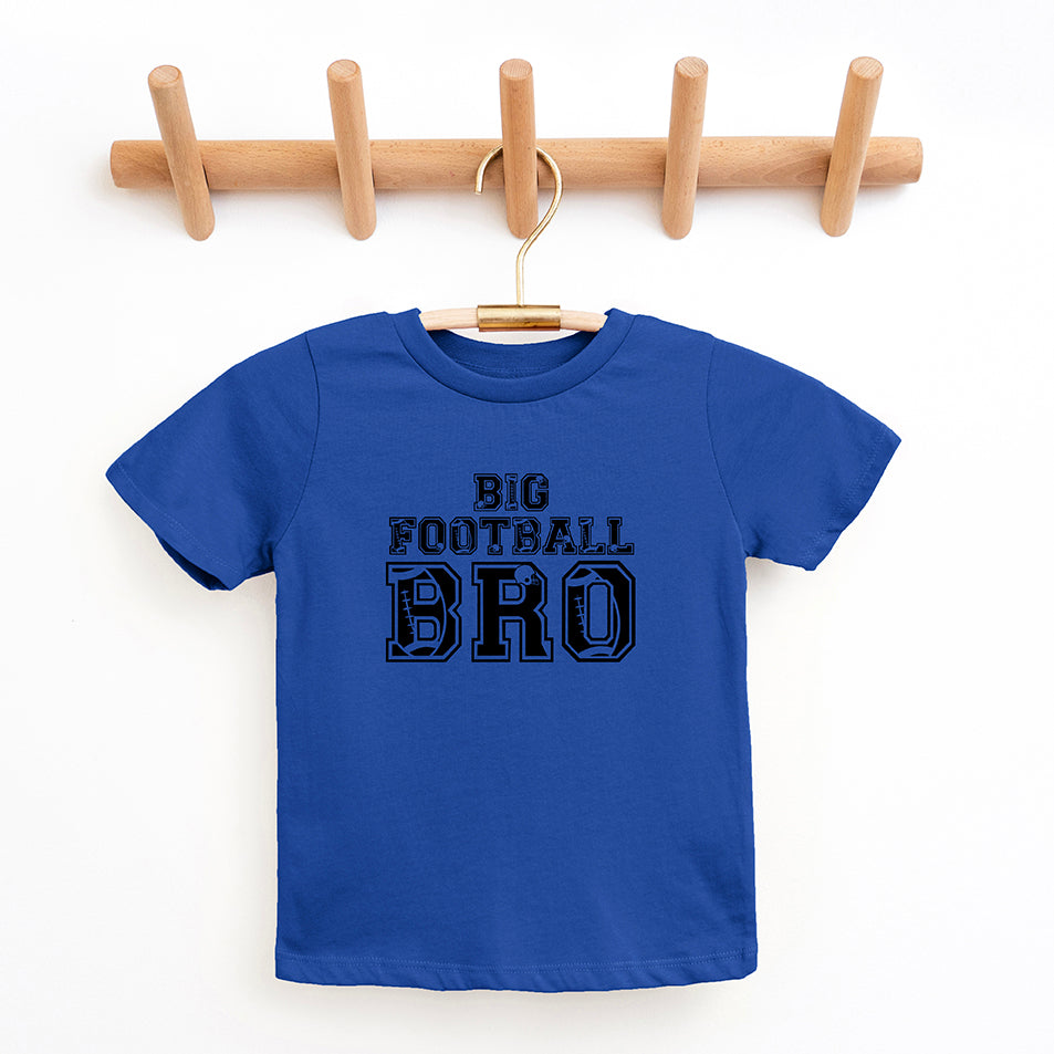 Big Football Bro | Toddler Graphic Short Sleeve Tee