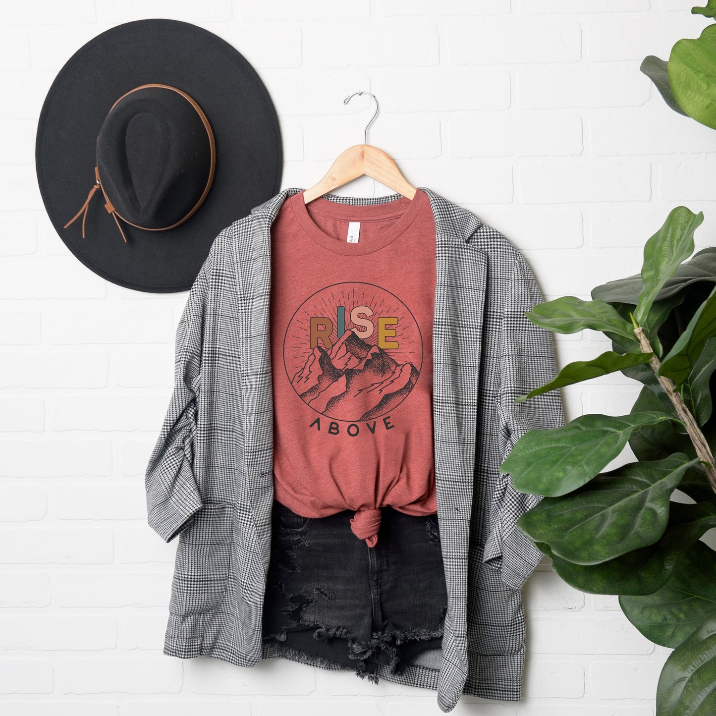 Rise Above | Short Sleeve Graphic Tee