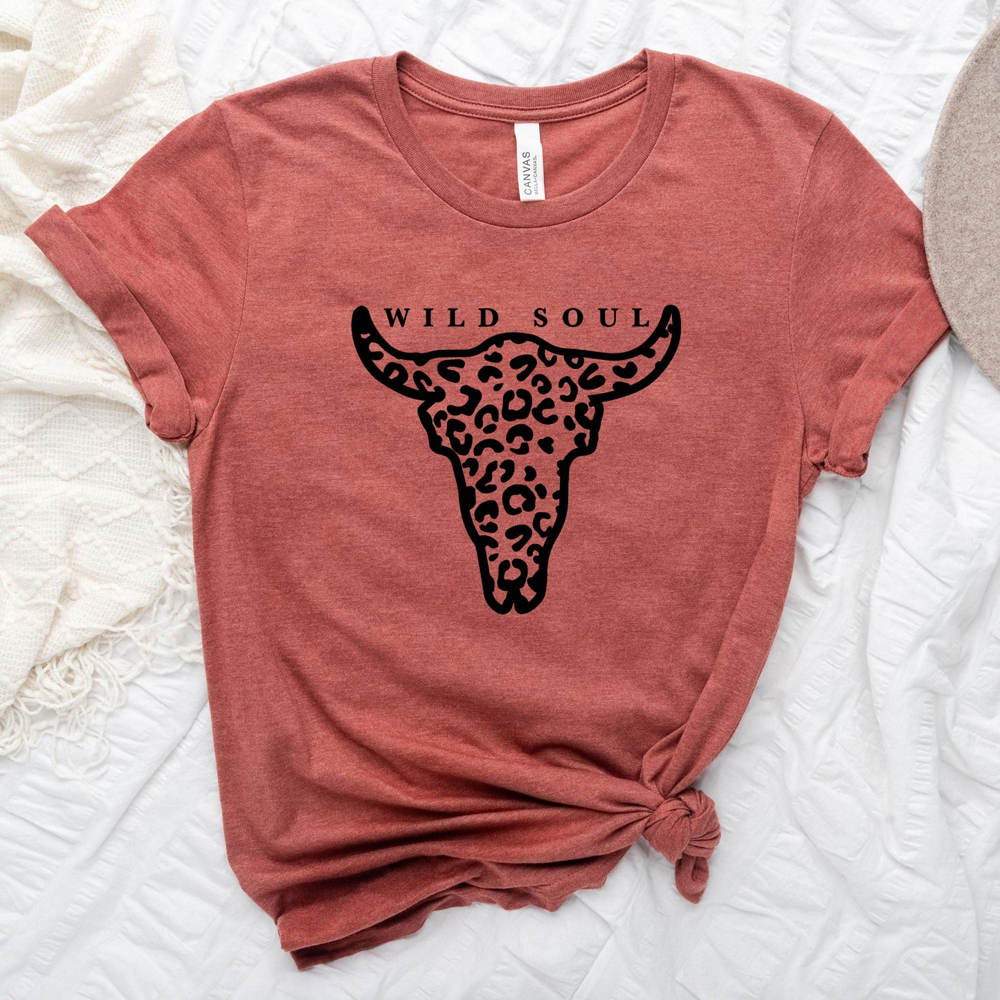 Leopard Wild Soul | Short Sleeve Graphic Tee