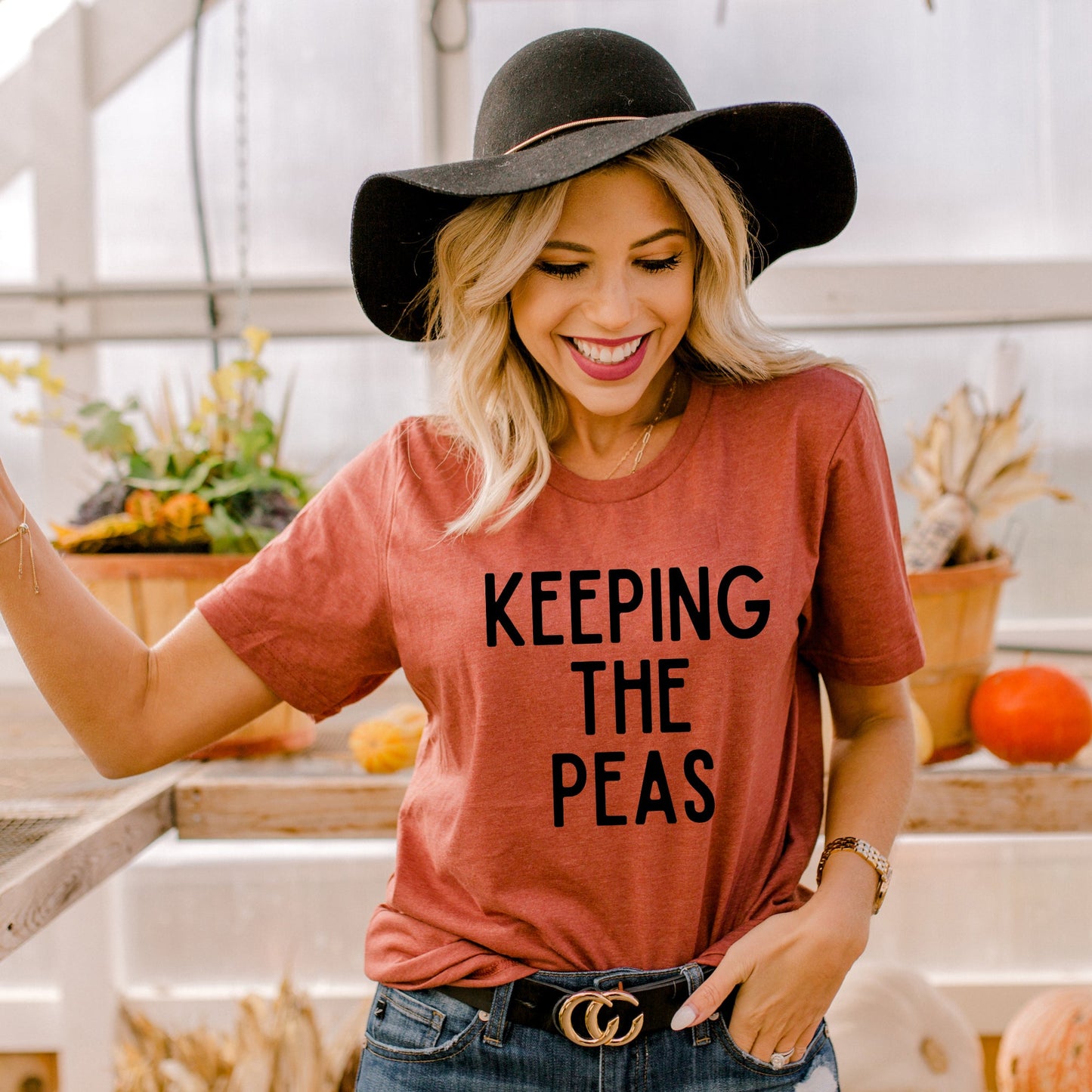 Keeping The Peas | Short Sleeve Graphic Tee