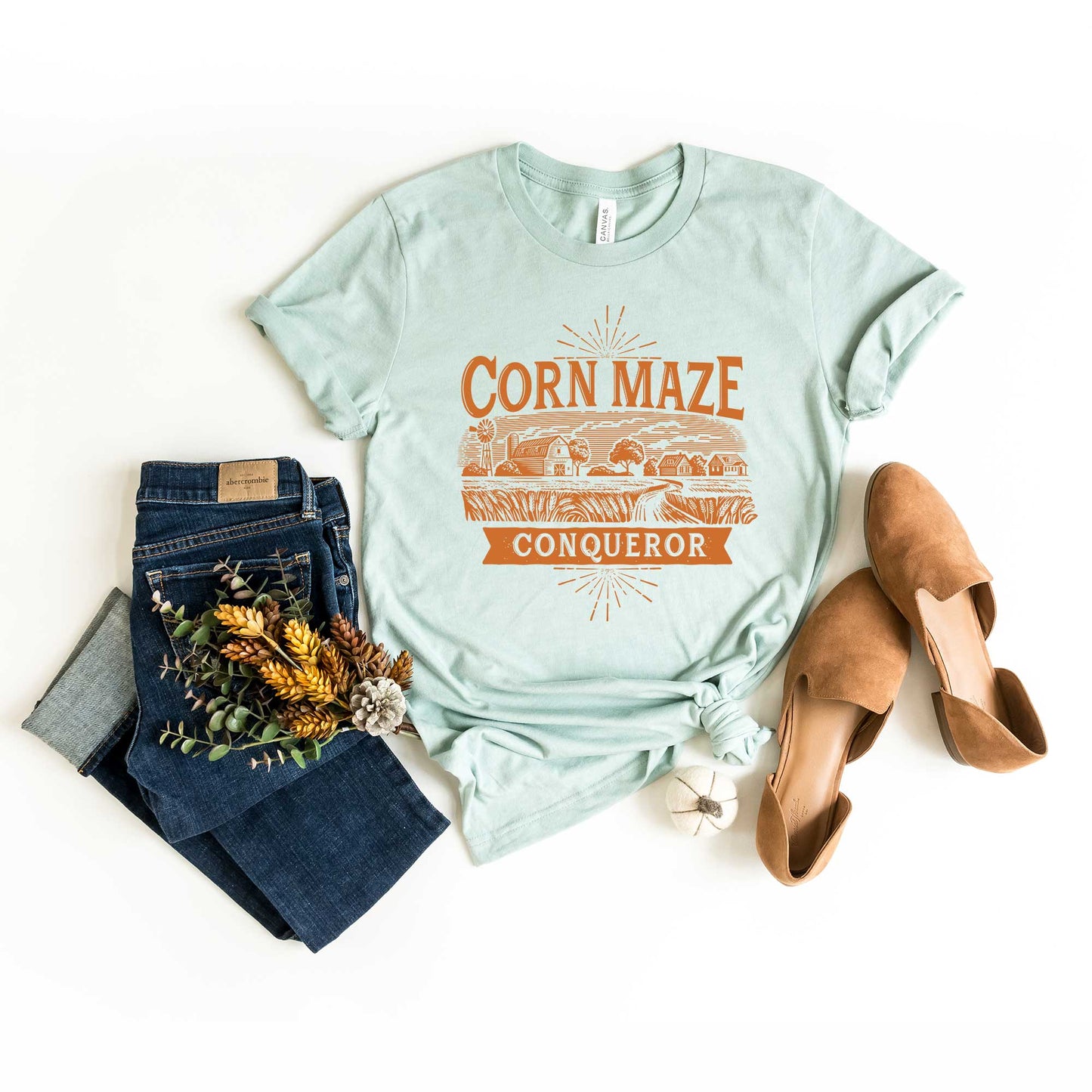 Corn Maze Conqueror | Short Sleeve Crew Neck