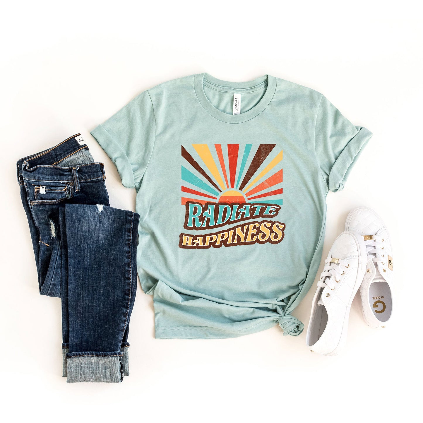 Radiate Happiness | Short Sleeve Graphic Tee