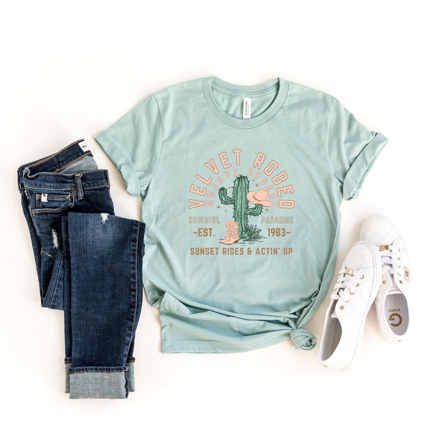 Velvet Rodeo Cactus | Short Sleeve Graphic Tee