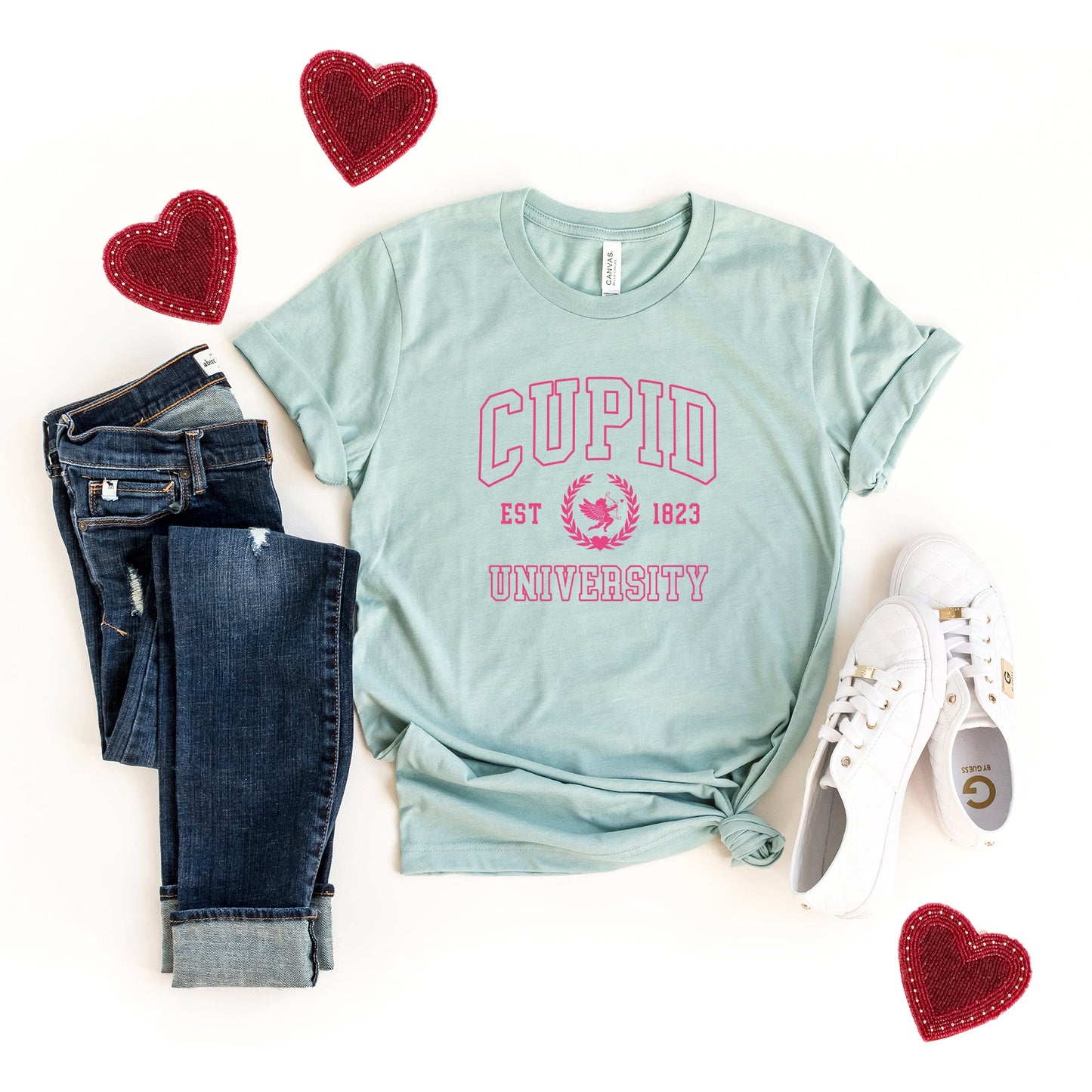 Cupid University | Short Sleeve Crew Neck